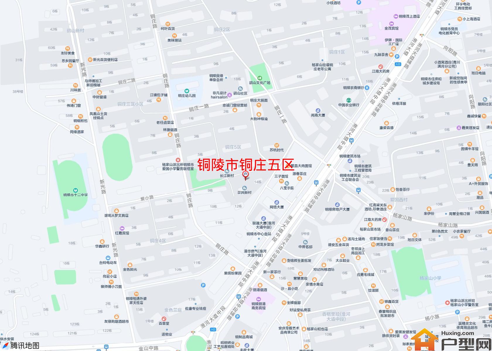 铜庄五区小区 - 户型网