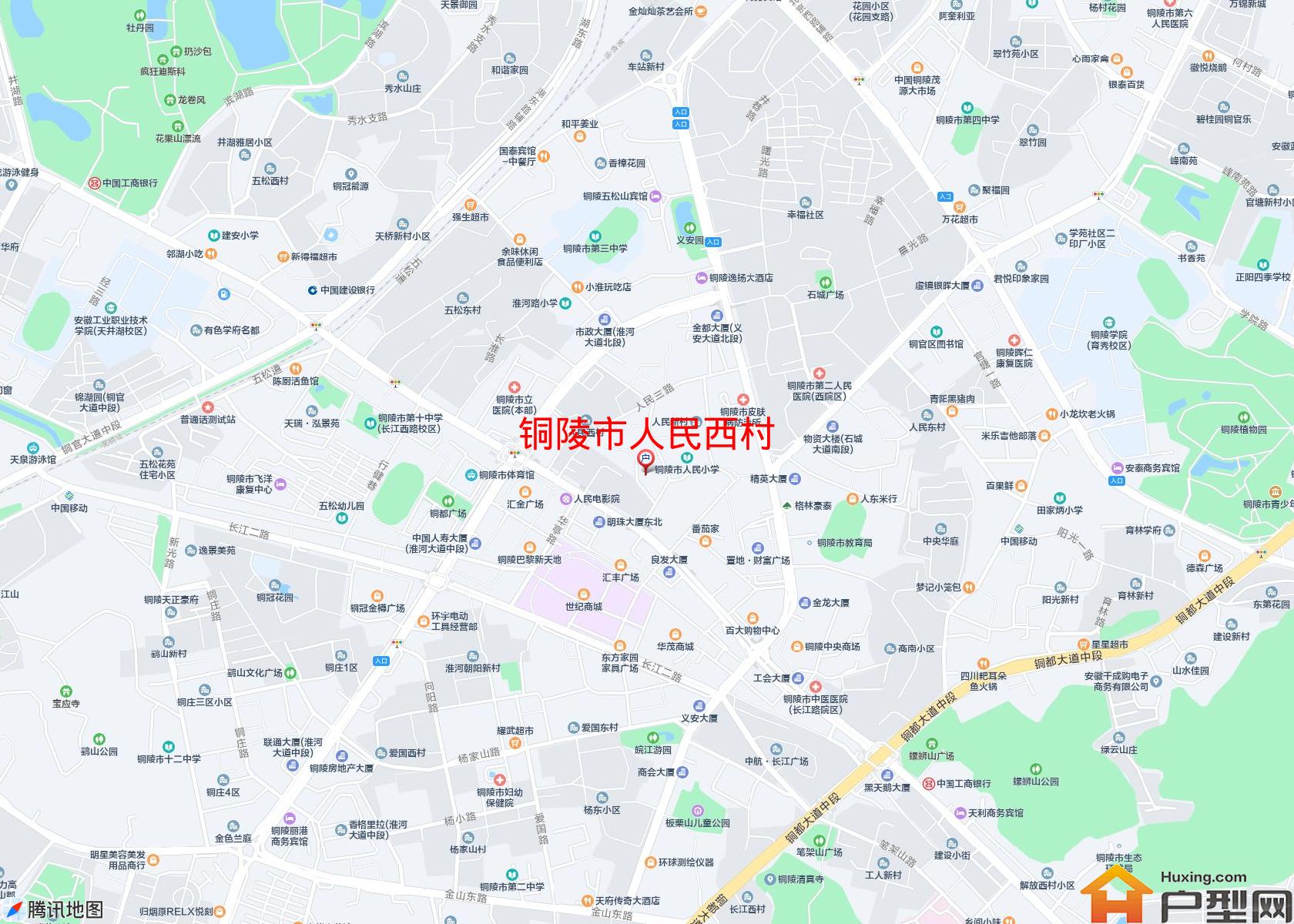 人民西村小区 - 户型网