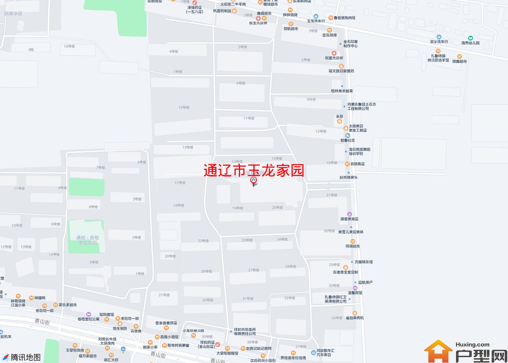 玉龙家园小区 - 户型网