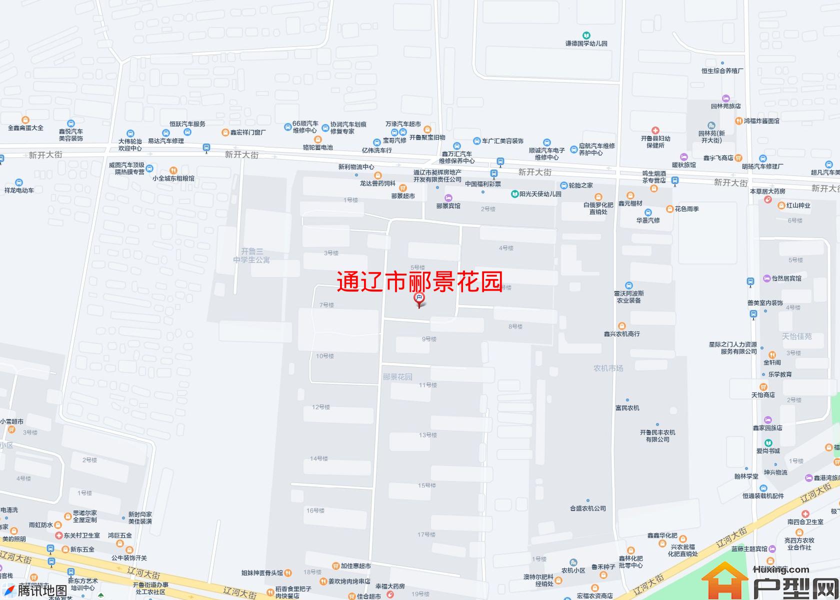 郦景花园小区 - 户型网