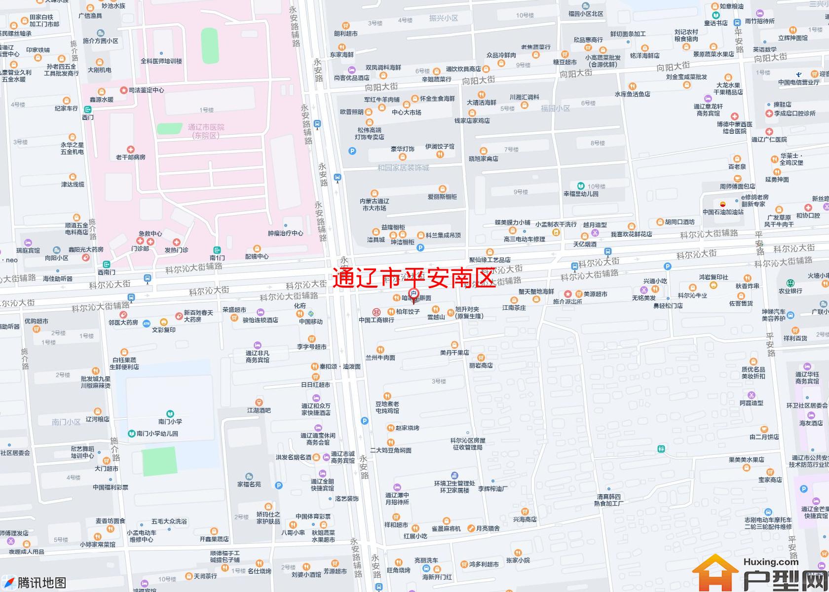 平安南区小区 - 户型网