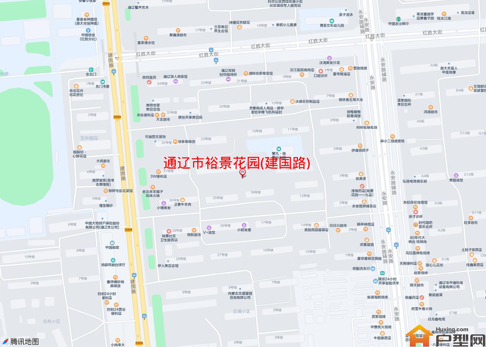 裕景花园(建国路)小区 - 户型网