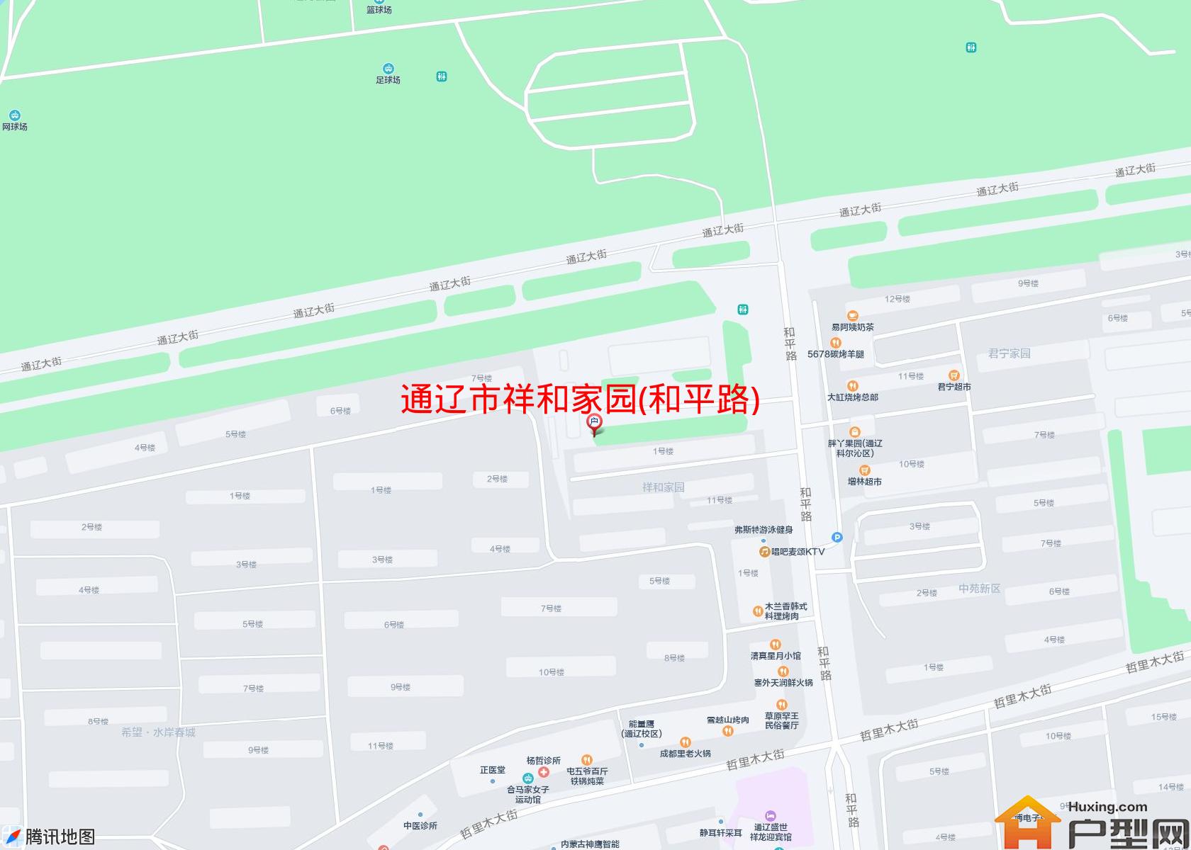 祥和家园(和平路)小区 - 户型网
