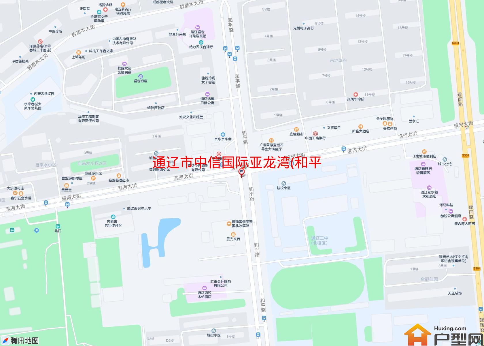 中信国际亚龙湾(和平路)小区 - 户型网