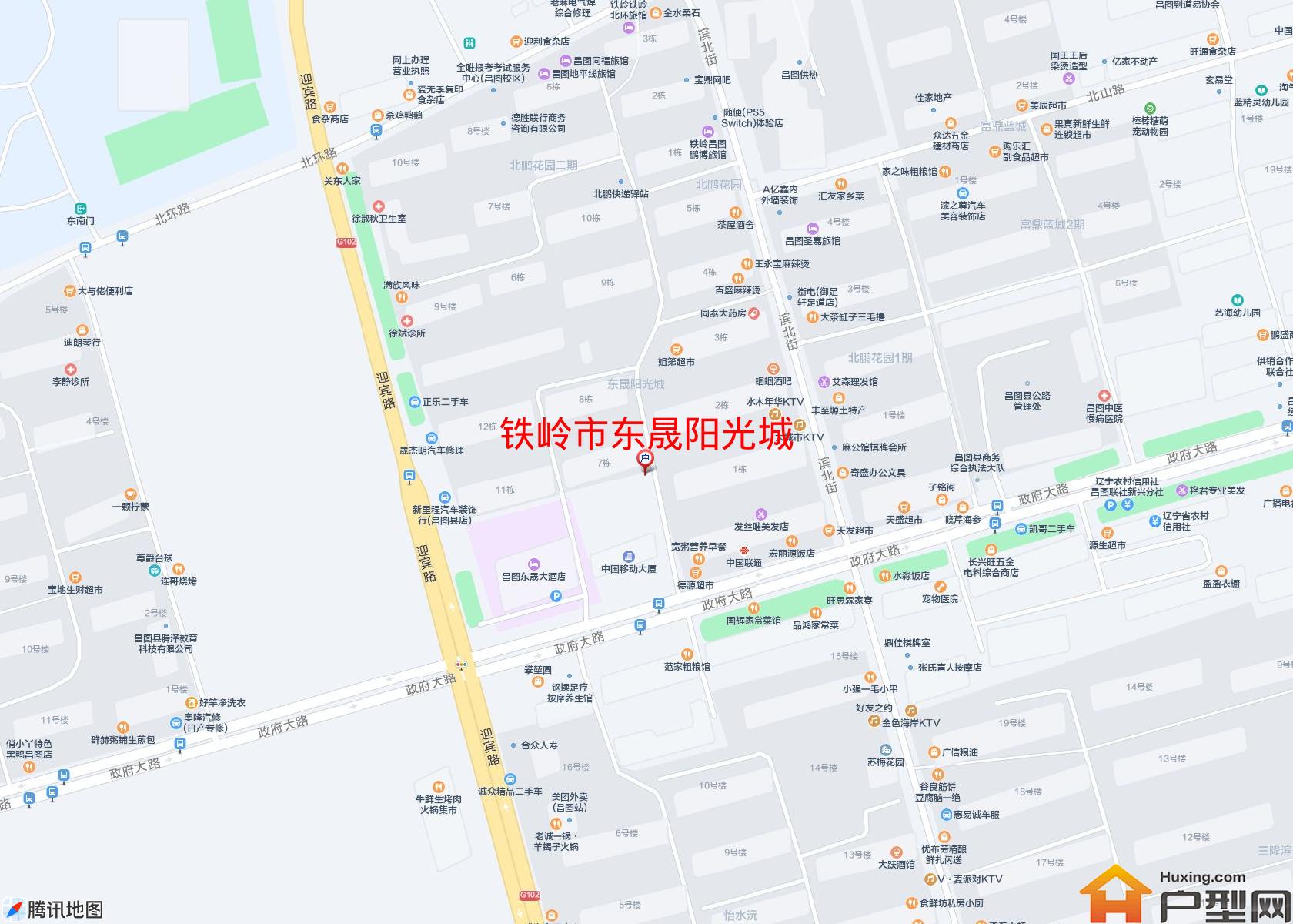东晟阳光城小区 - 户型网