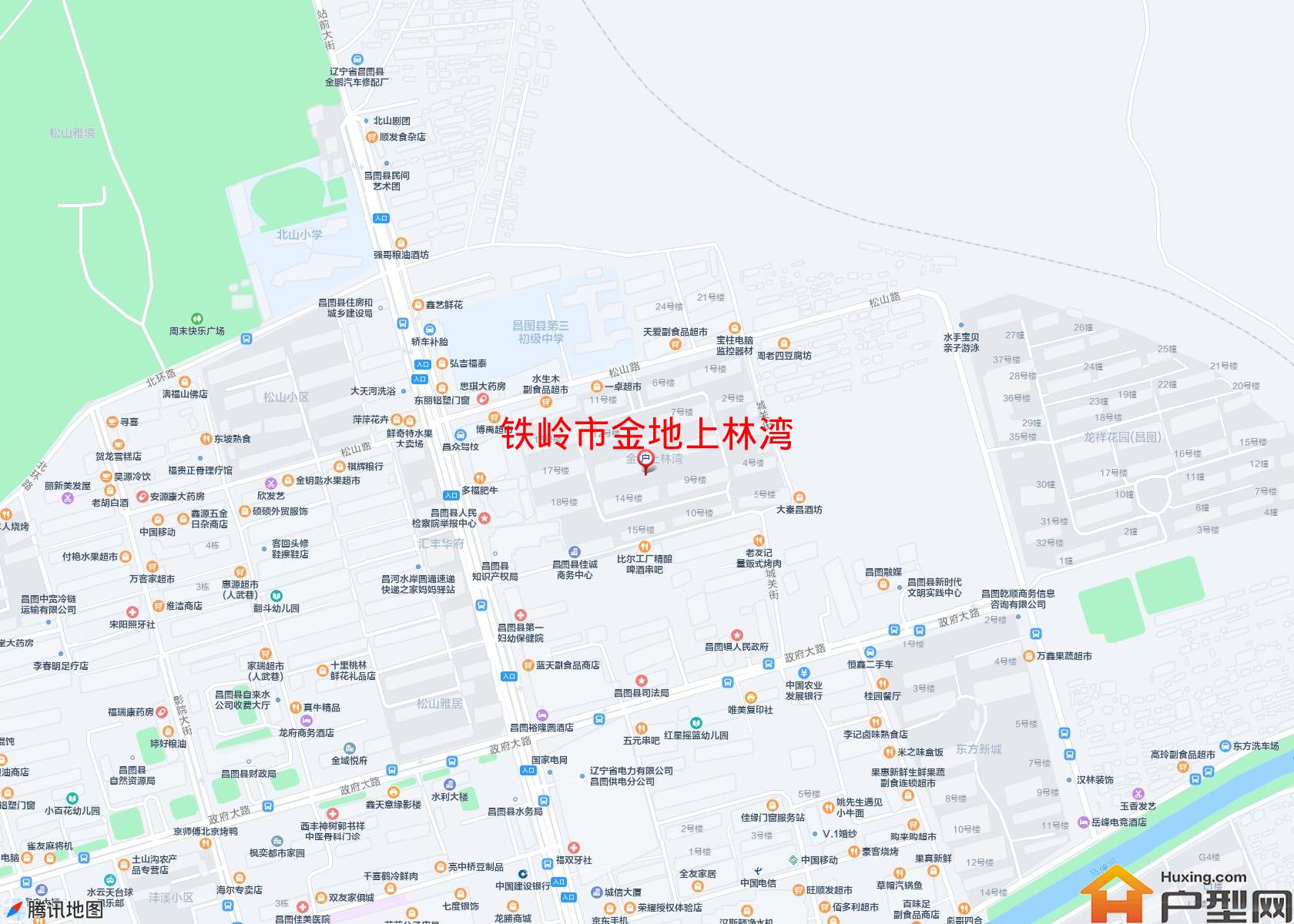 金地上林湾小区 - 户型网