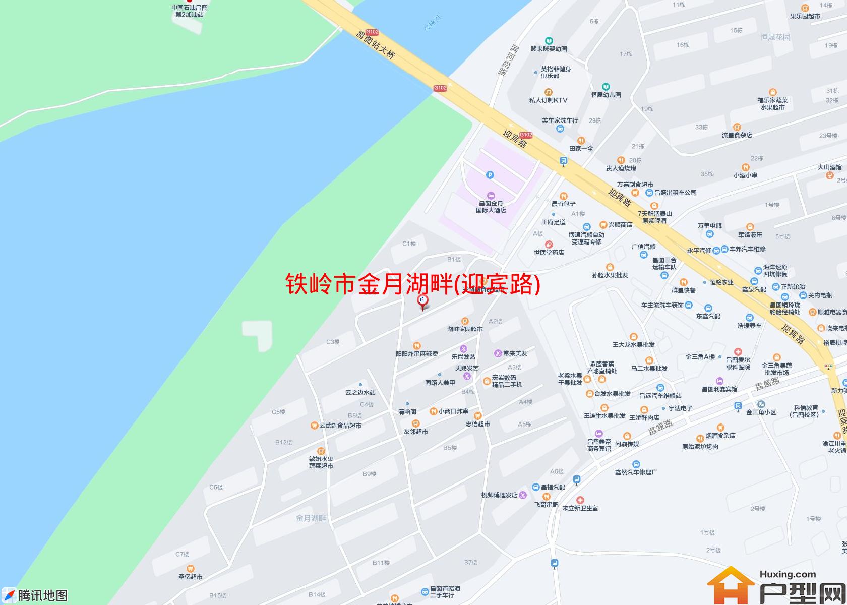 金月湖畔(迎宾路)小区 - 户型网