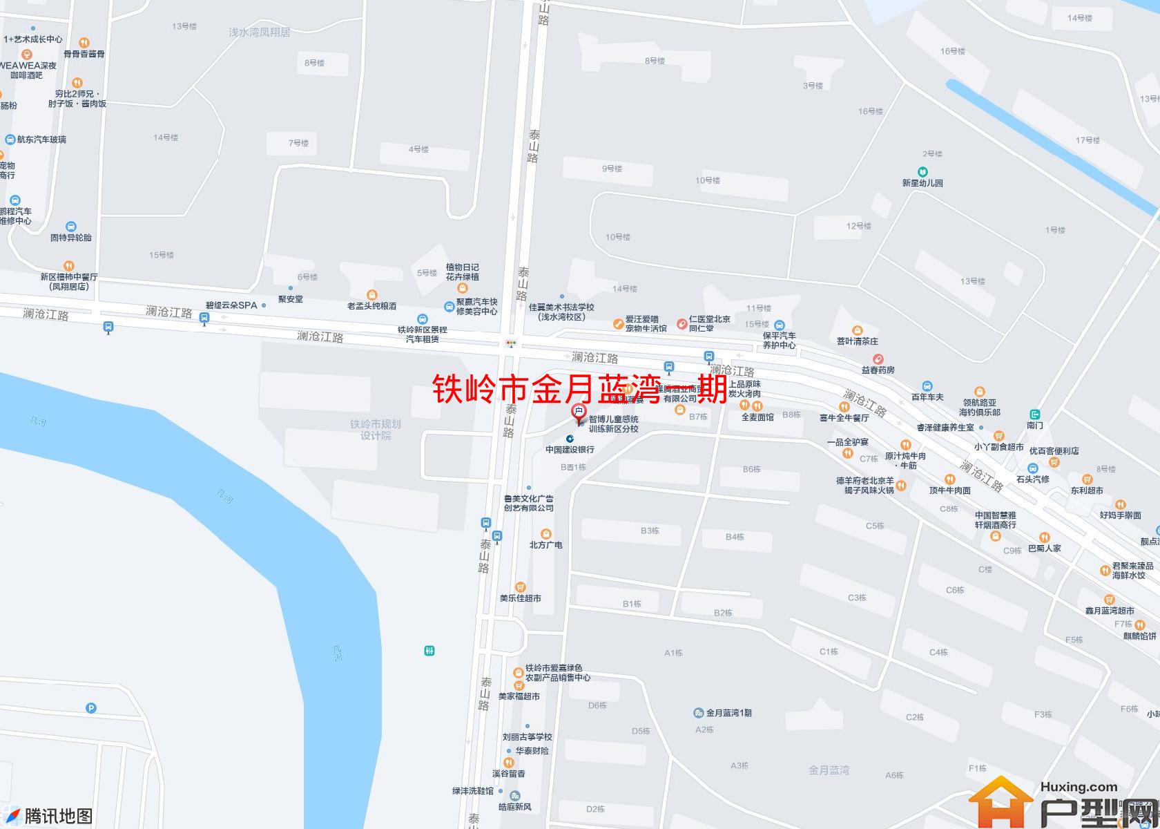 金月蓝湾一期小区 - 户型网