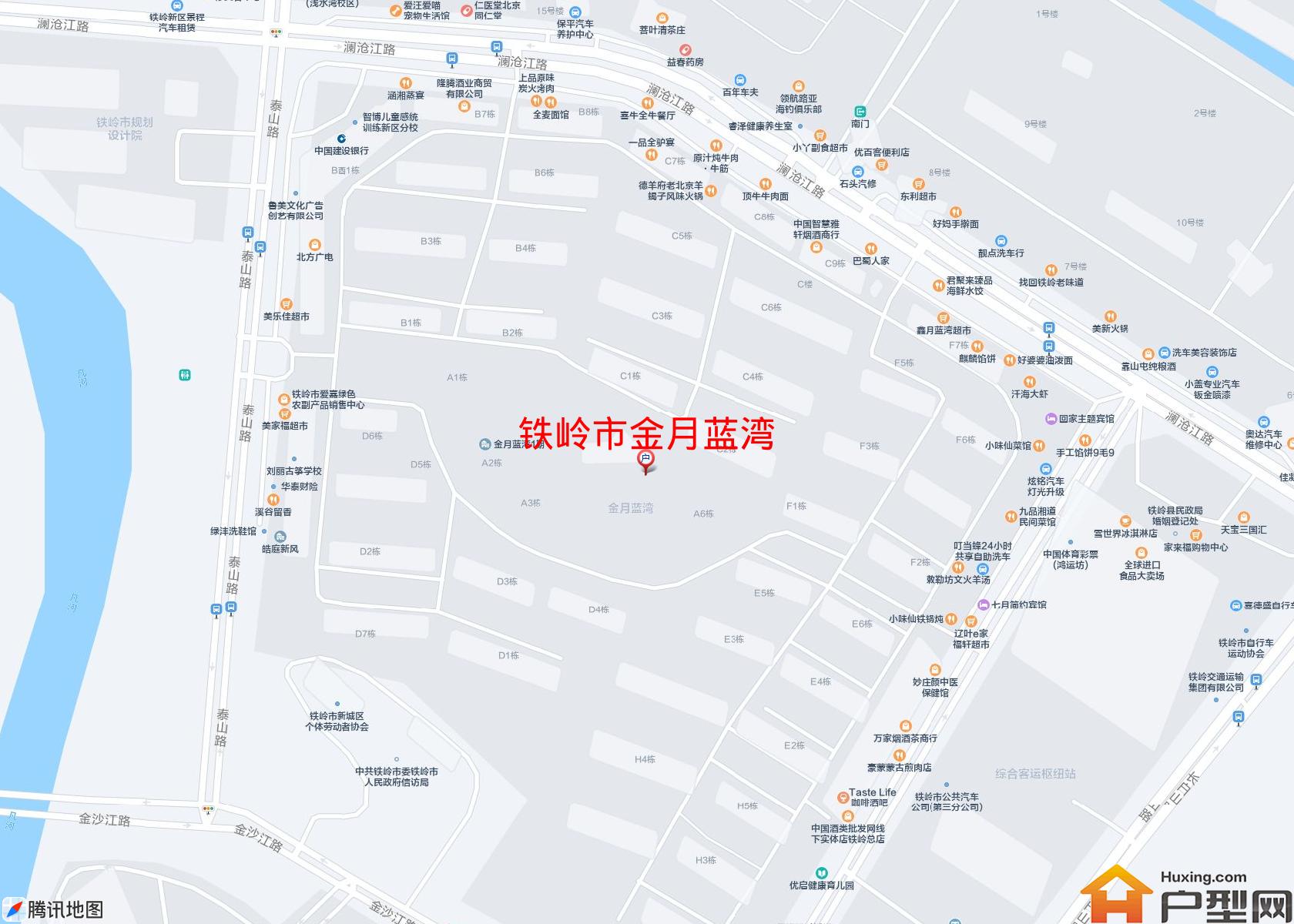 金月蓝湾小区 - 户型网