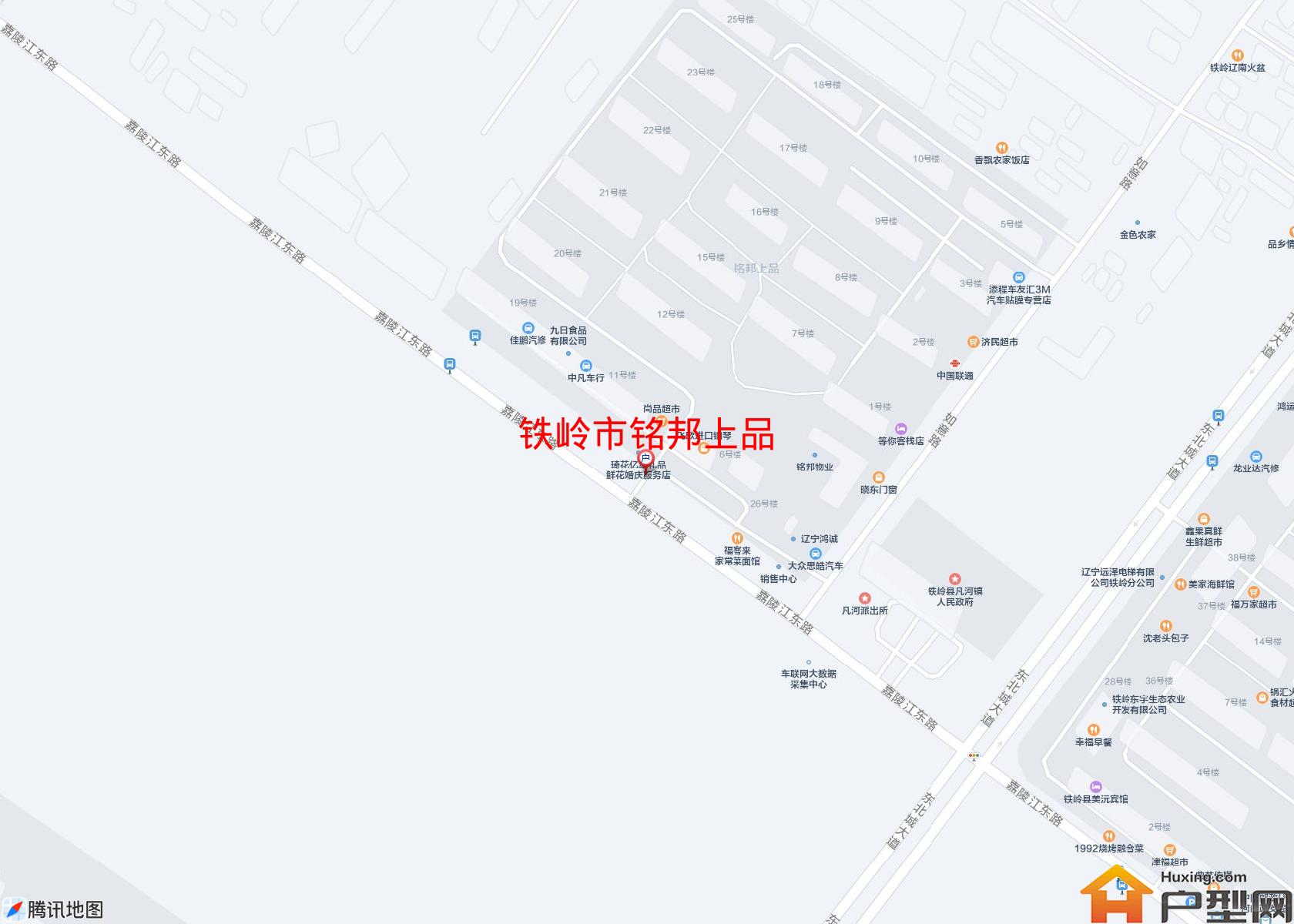 铭邦上品小区 - 户型网