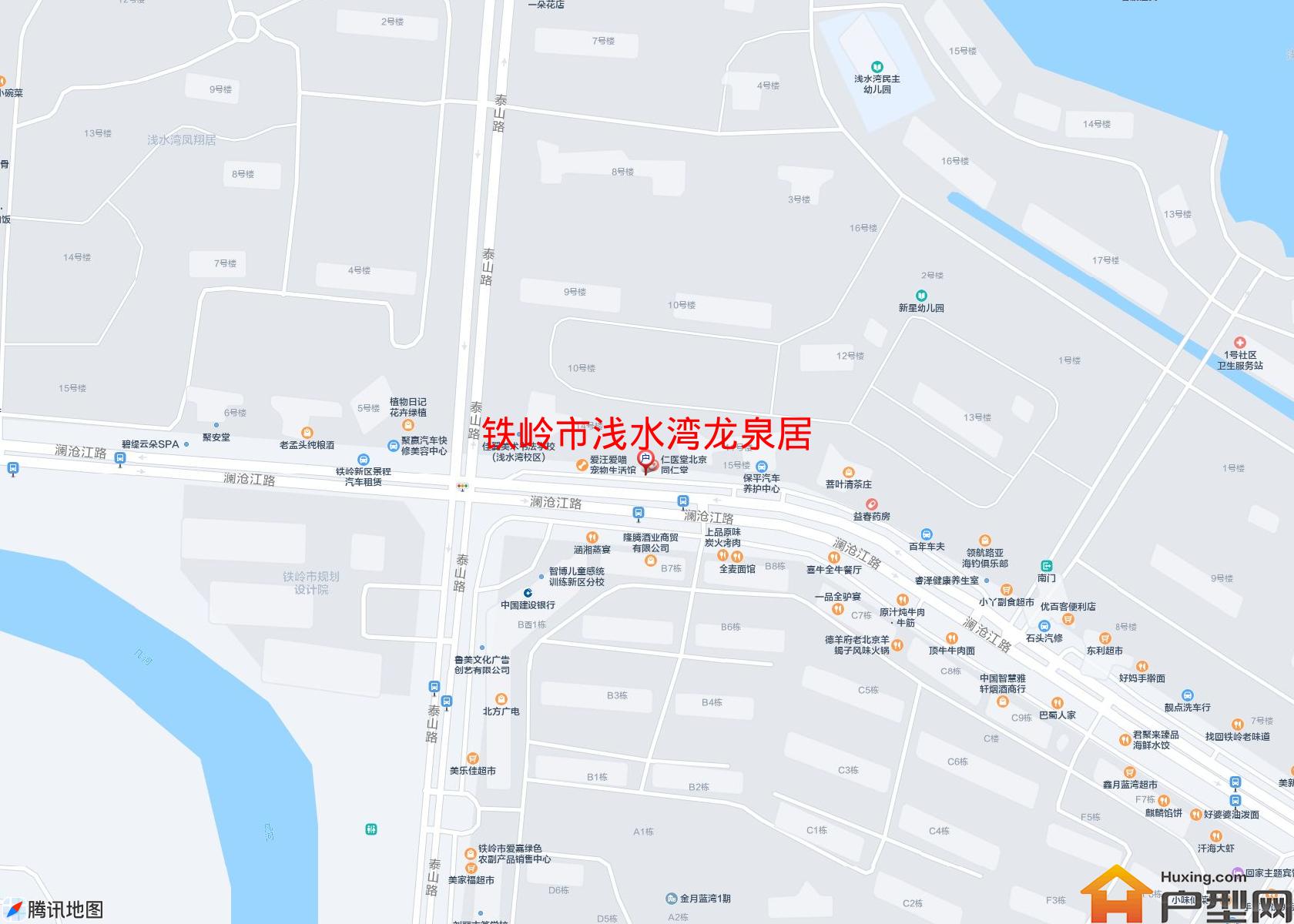 浅水湾龙泉居小区 - 户型网