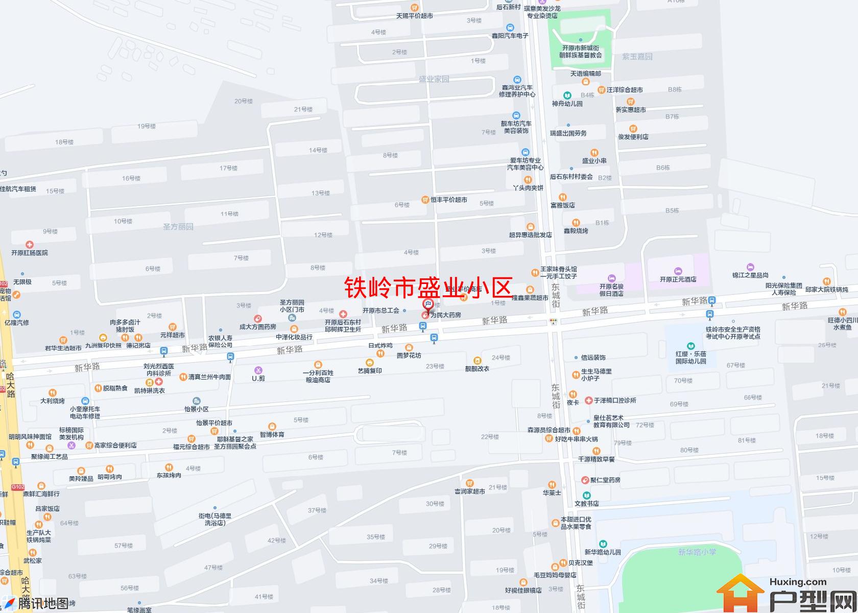 盛业小区小区 - 户型网
