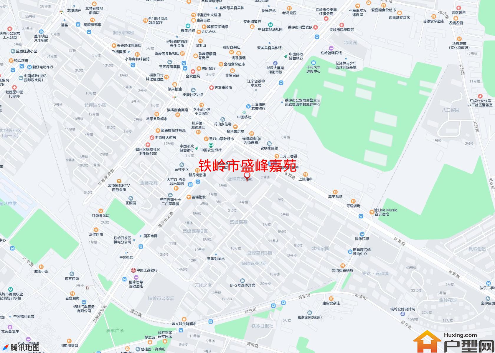 盛峰嘉苑小区 - 户型网