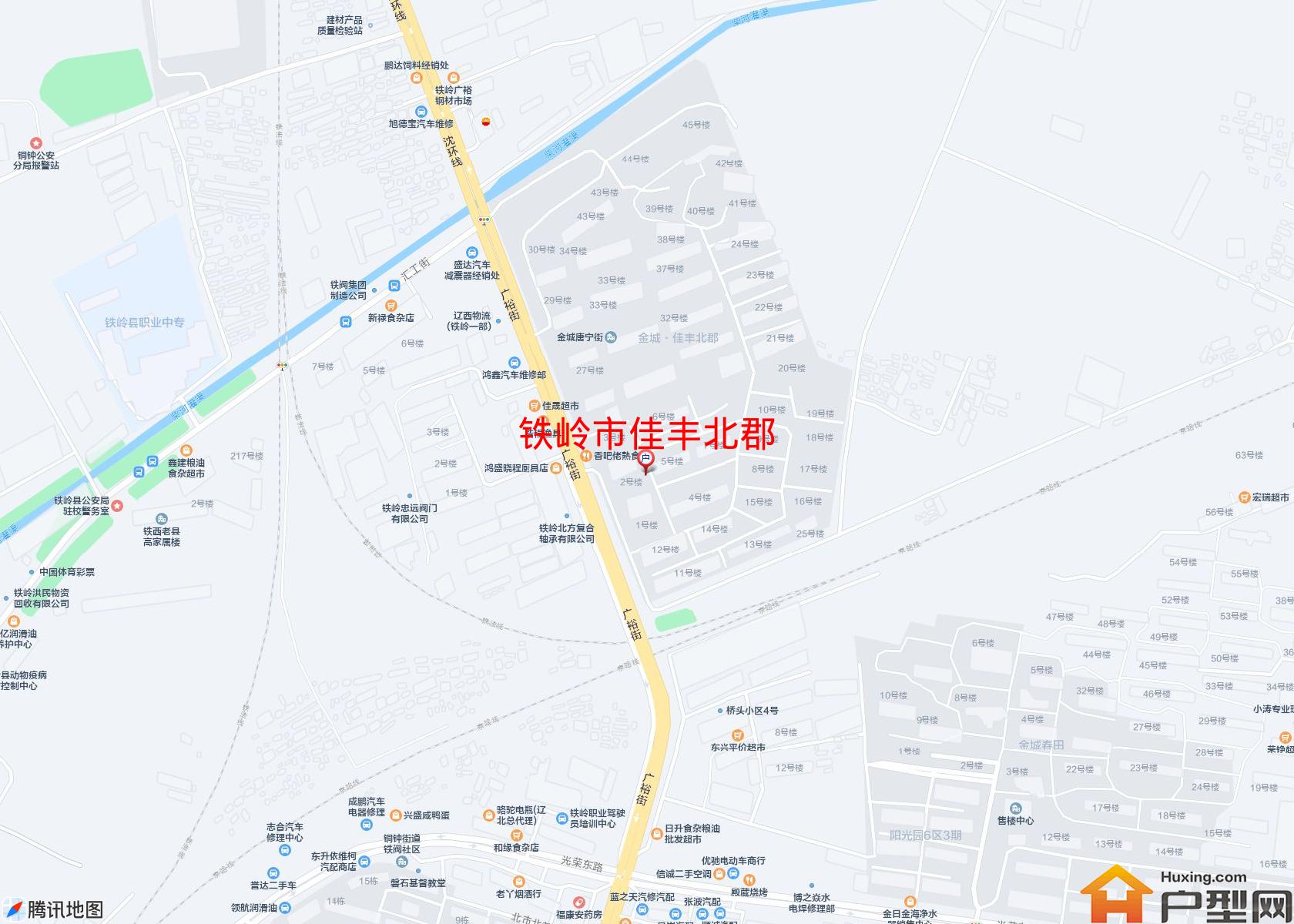 佳丰北郡小区 - 户型网