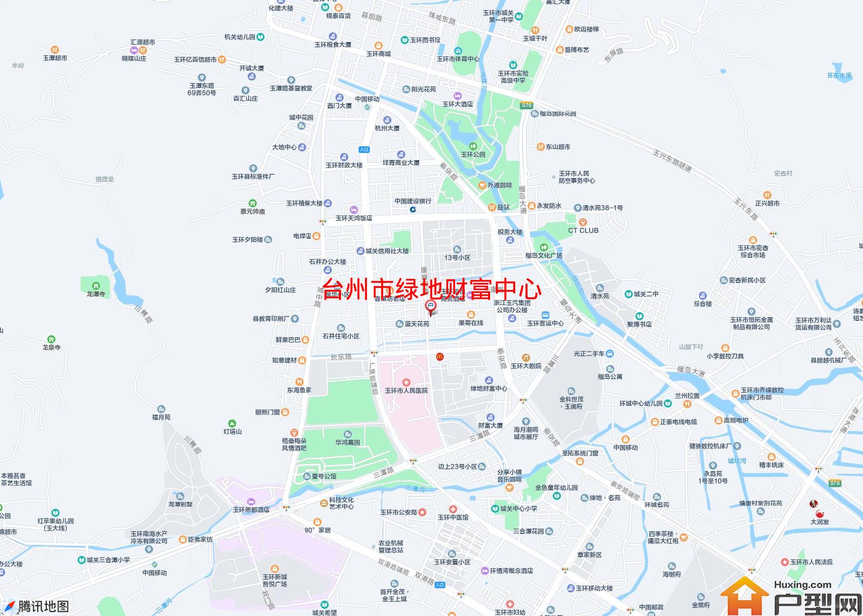 绿地财富中心小区 - 户型网