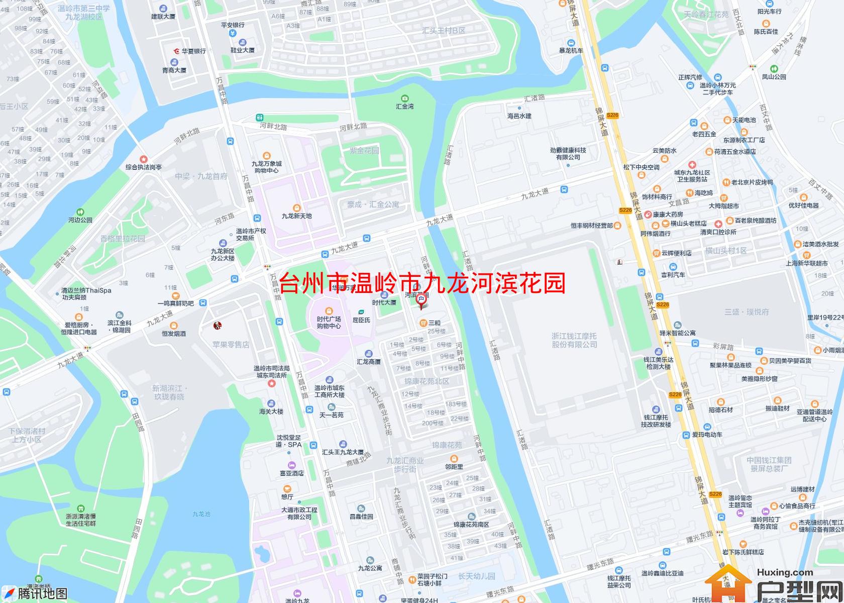 温岭市九龙河滨花园小区 - 户型网