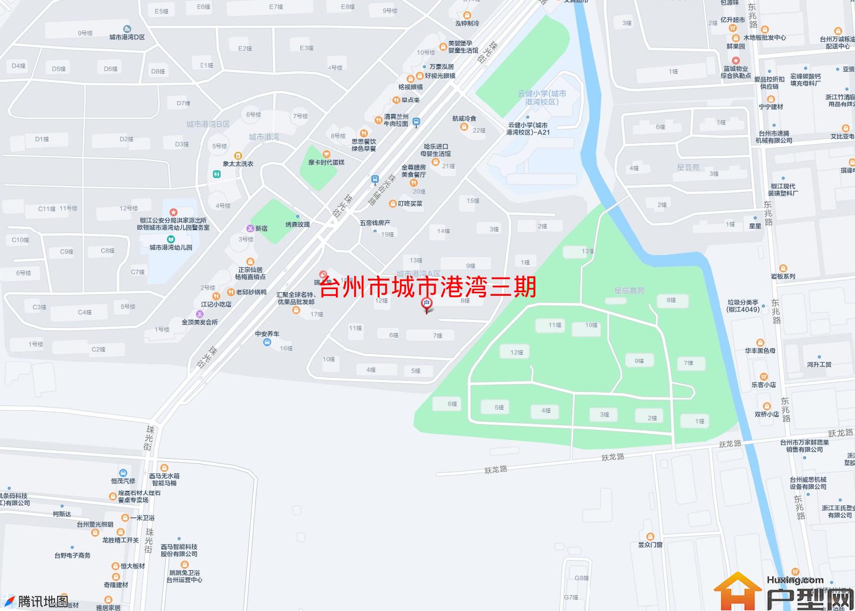 城市港湾三期小区 - 户型网