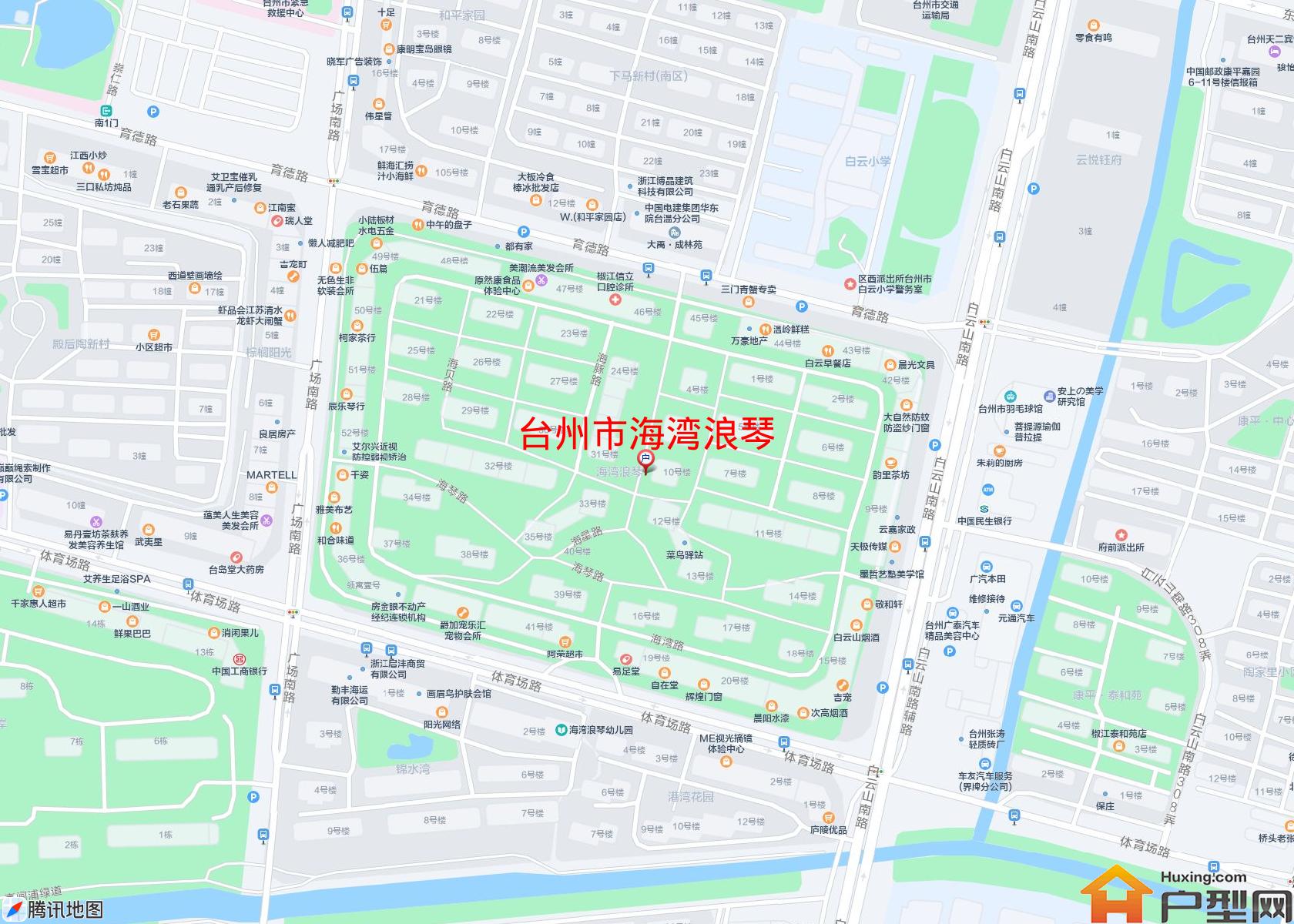 海湾浪琴小区 - 户型网