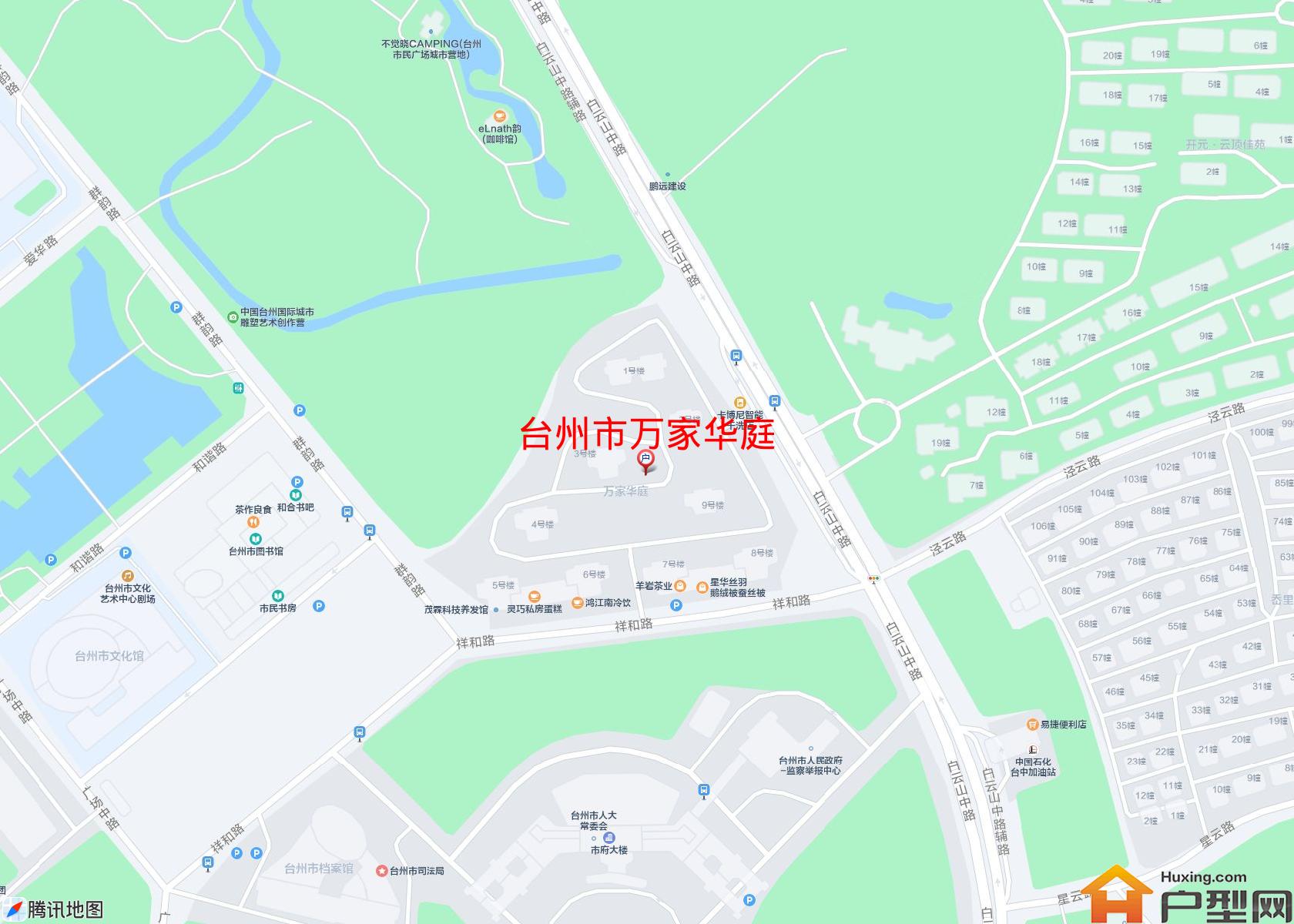 万家华庭小区 - 户型网