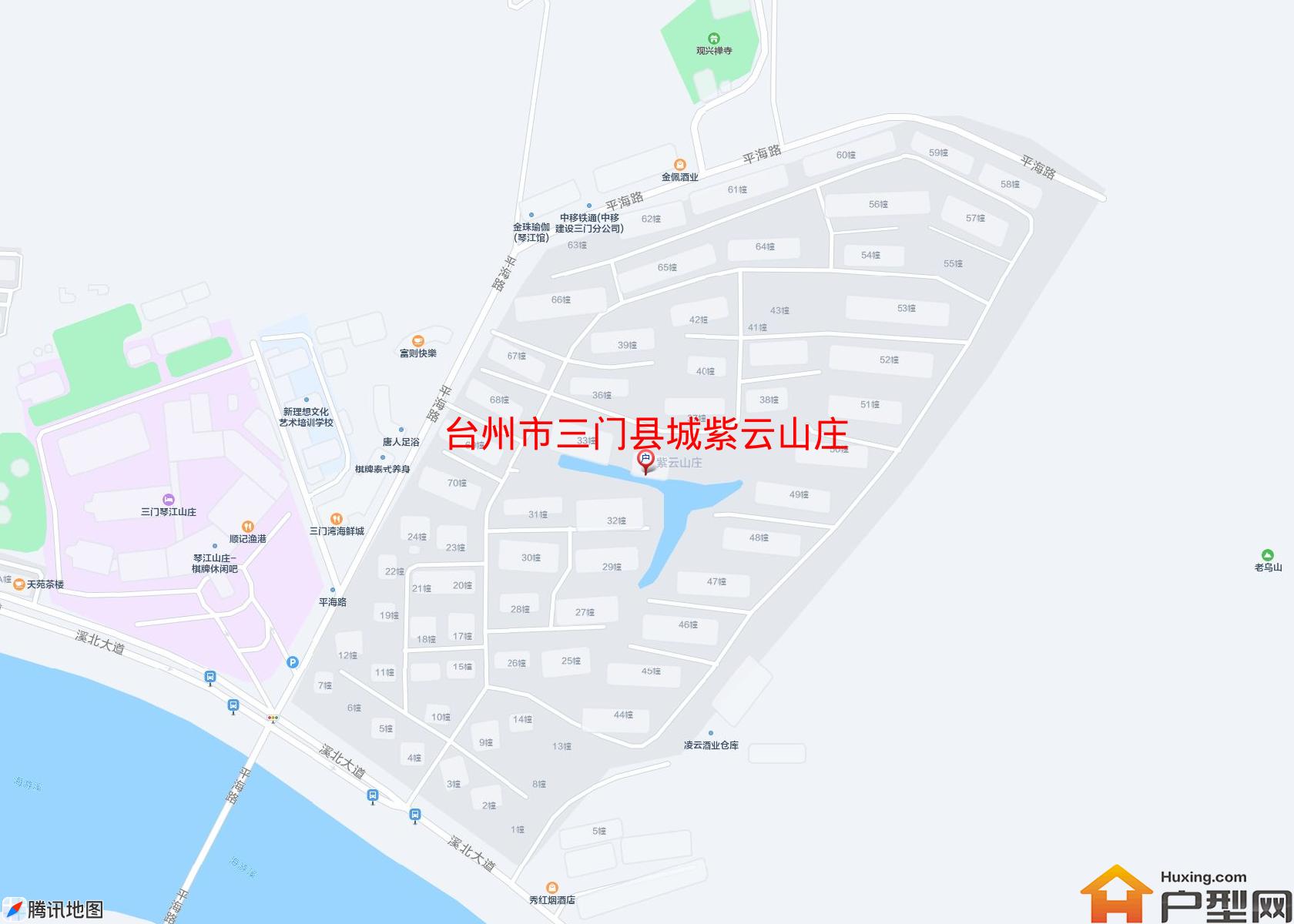 三门县城紫云山庄小区 - 户型网