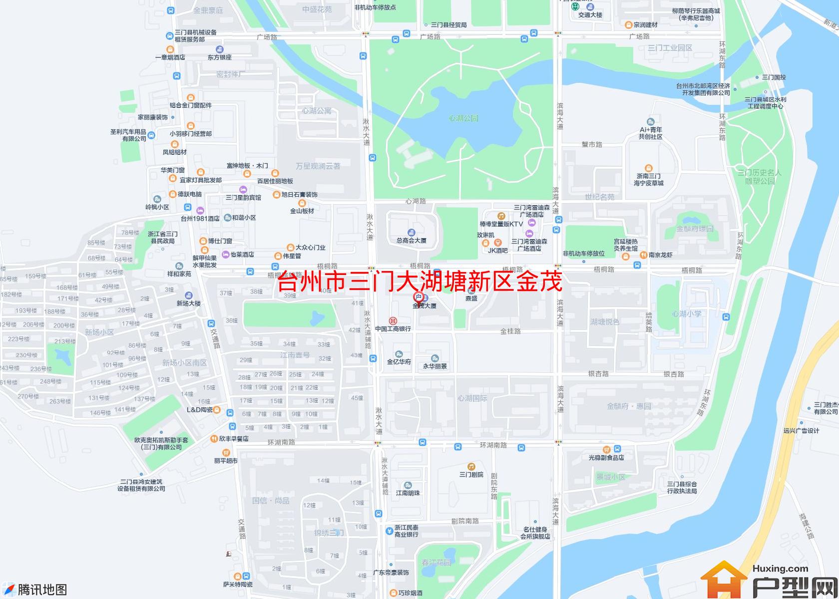 三门大湖塘新区 金茂大厦小区 - 户型网