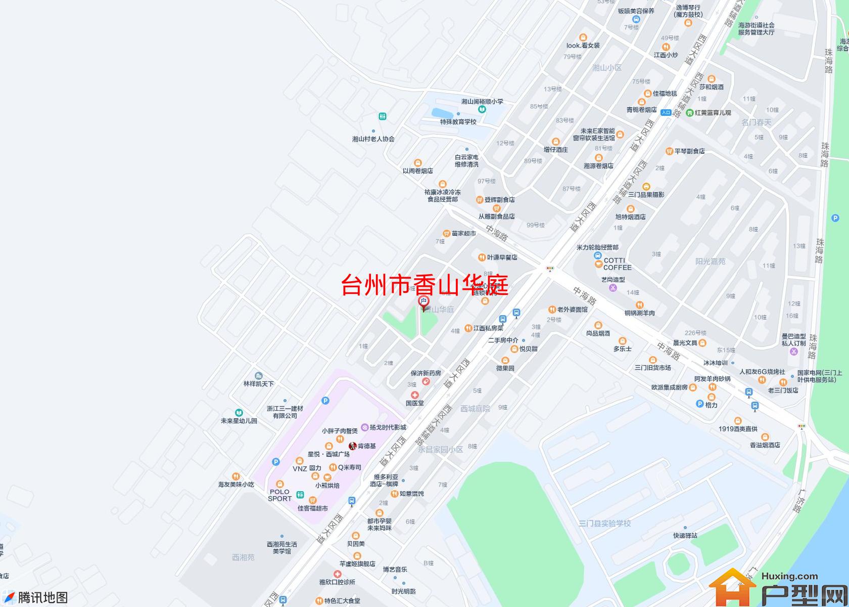 香山华庭小区 - 户型网