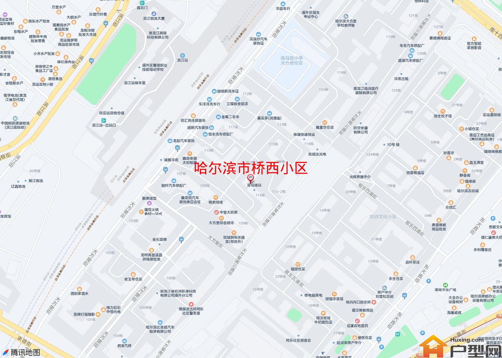 桥西小区小区 - 户型网