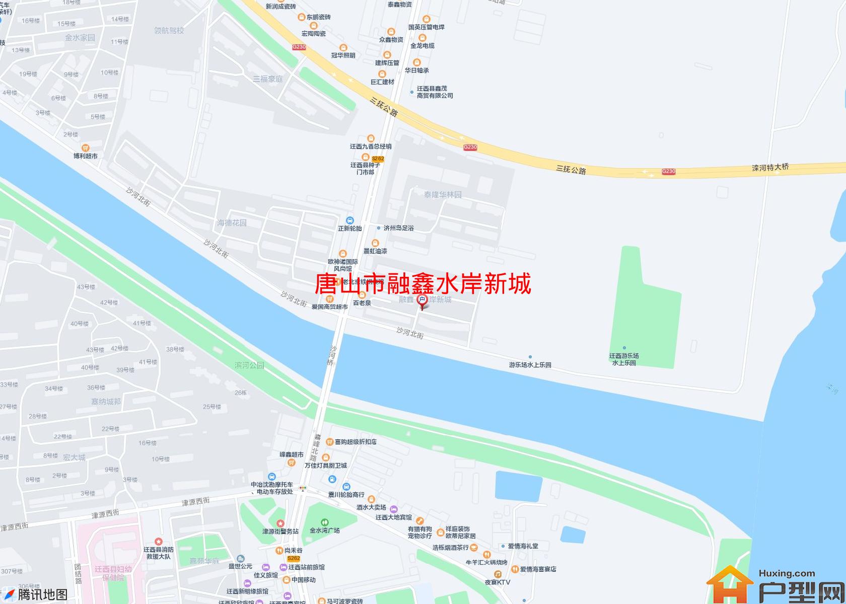 融鑫水岸新城小区 - 户型网