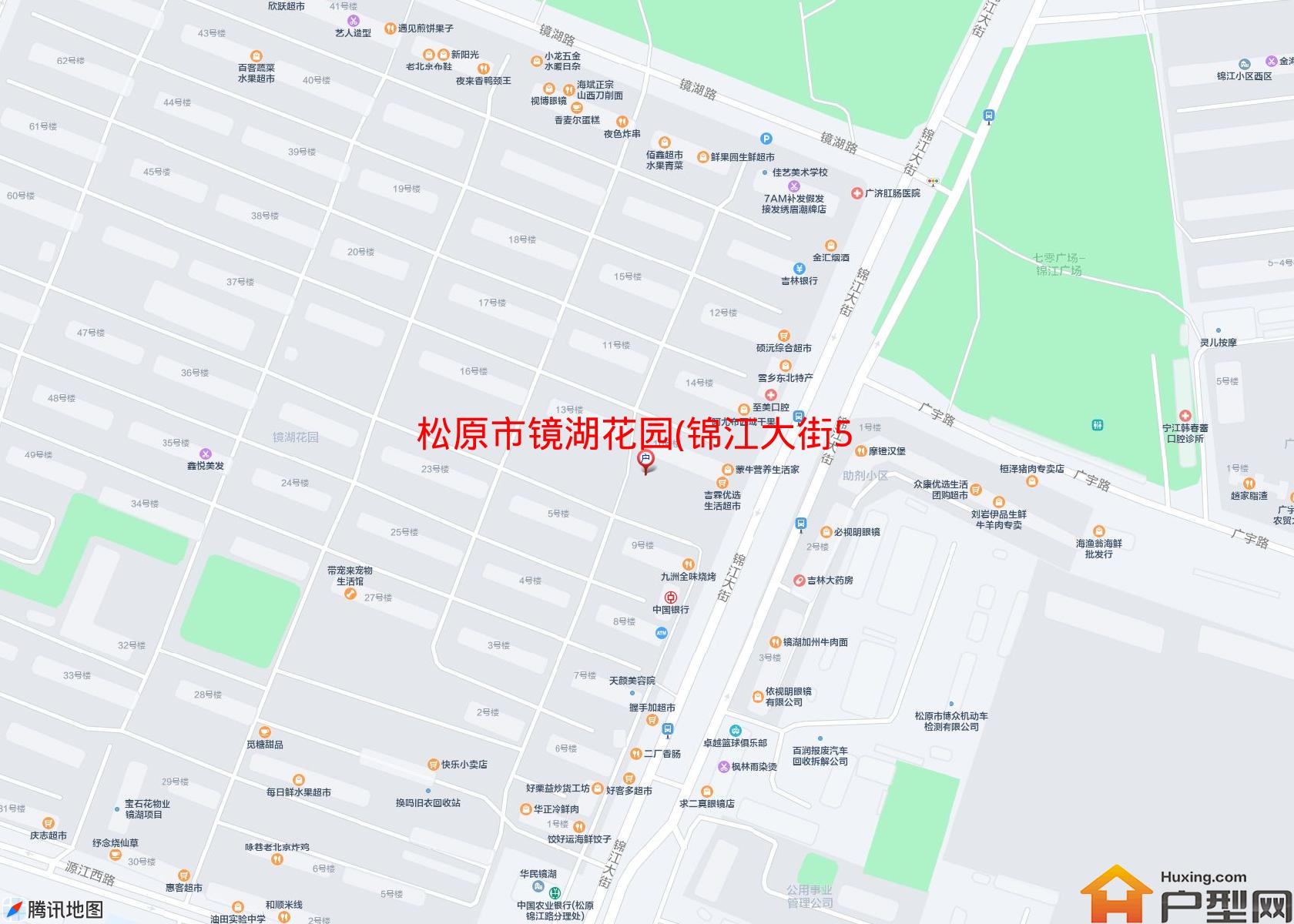 镜湖花园(锦江大街565号)小区 - 户型网