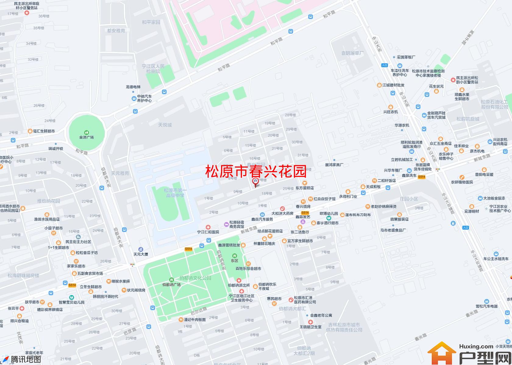 春兴花园小区 - 户型网
