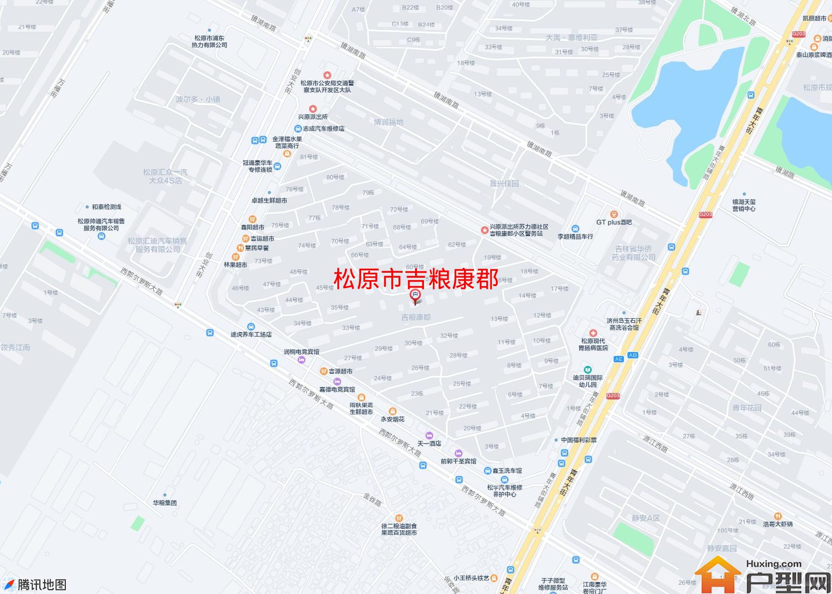 吉粮康郡小区 - 户型网