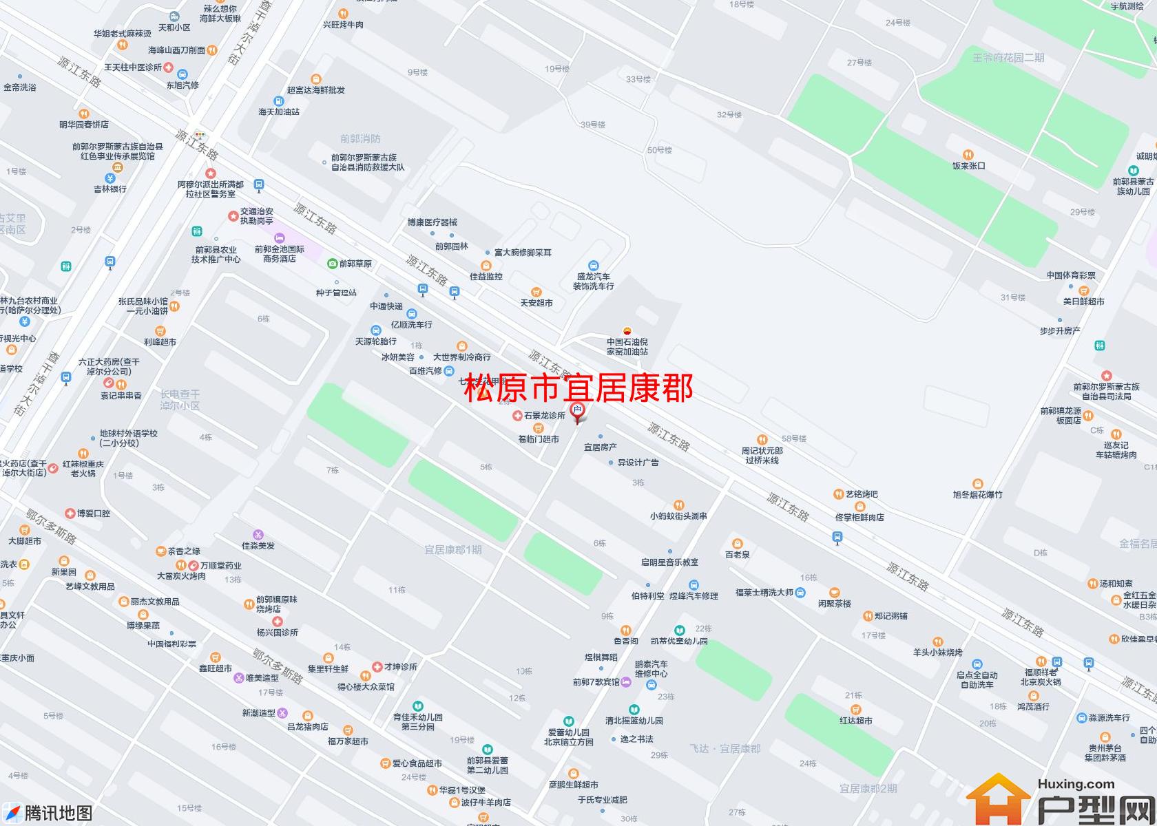宜居康郡小区 - 户型网