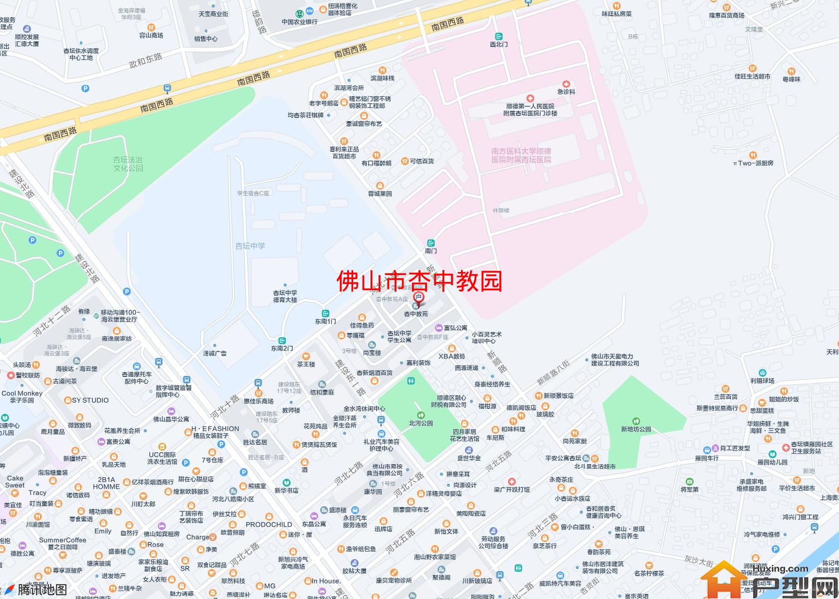 杏中教园小区 - 户型网