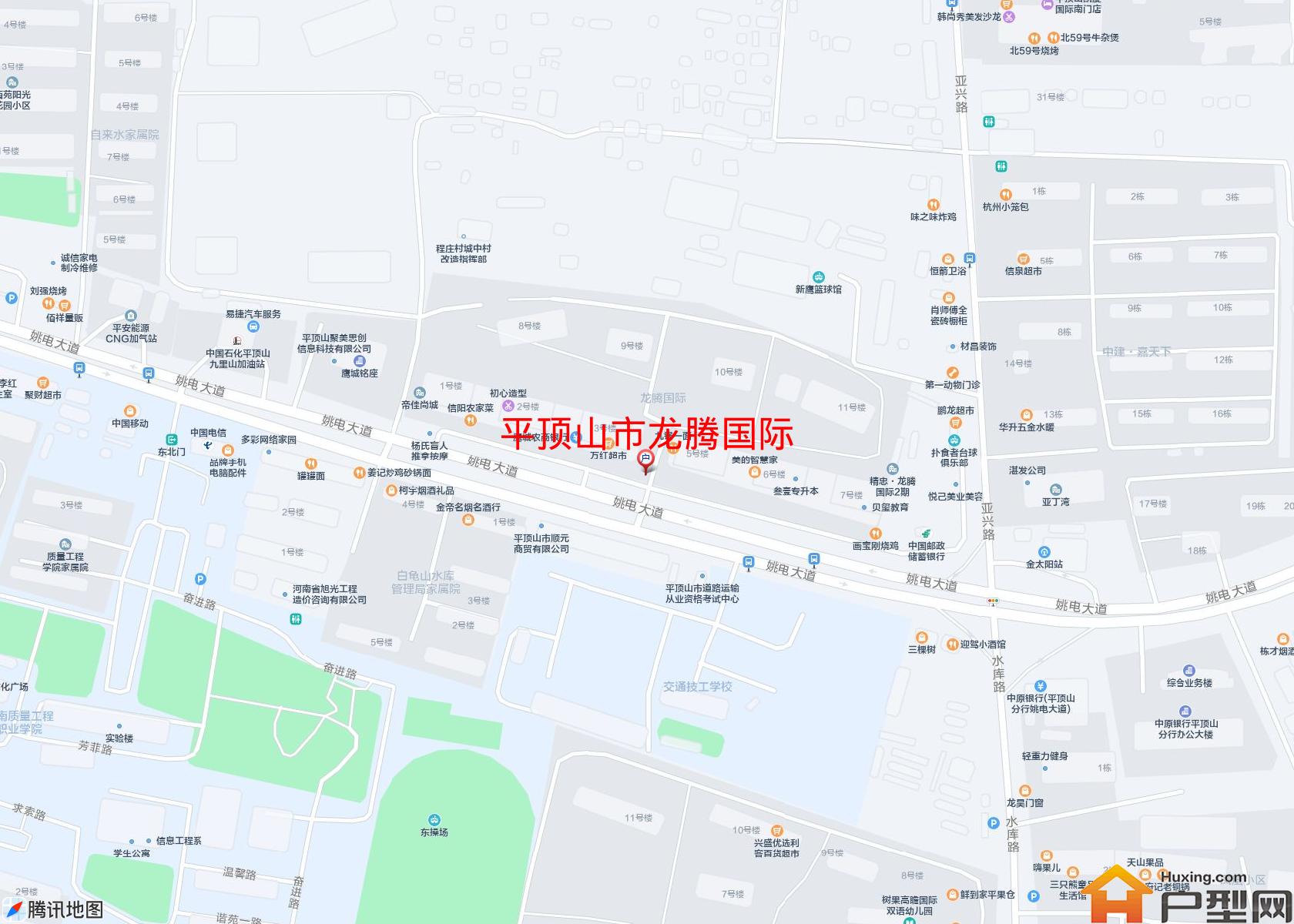 龙腾国际小区 - 户型网