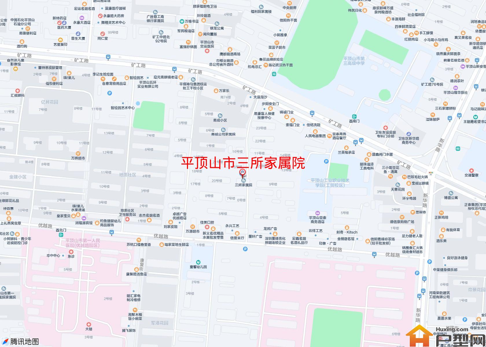 三所家属院小区 - 户型网