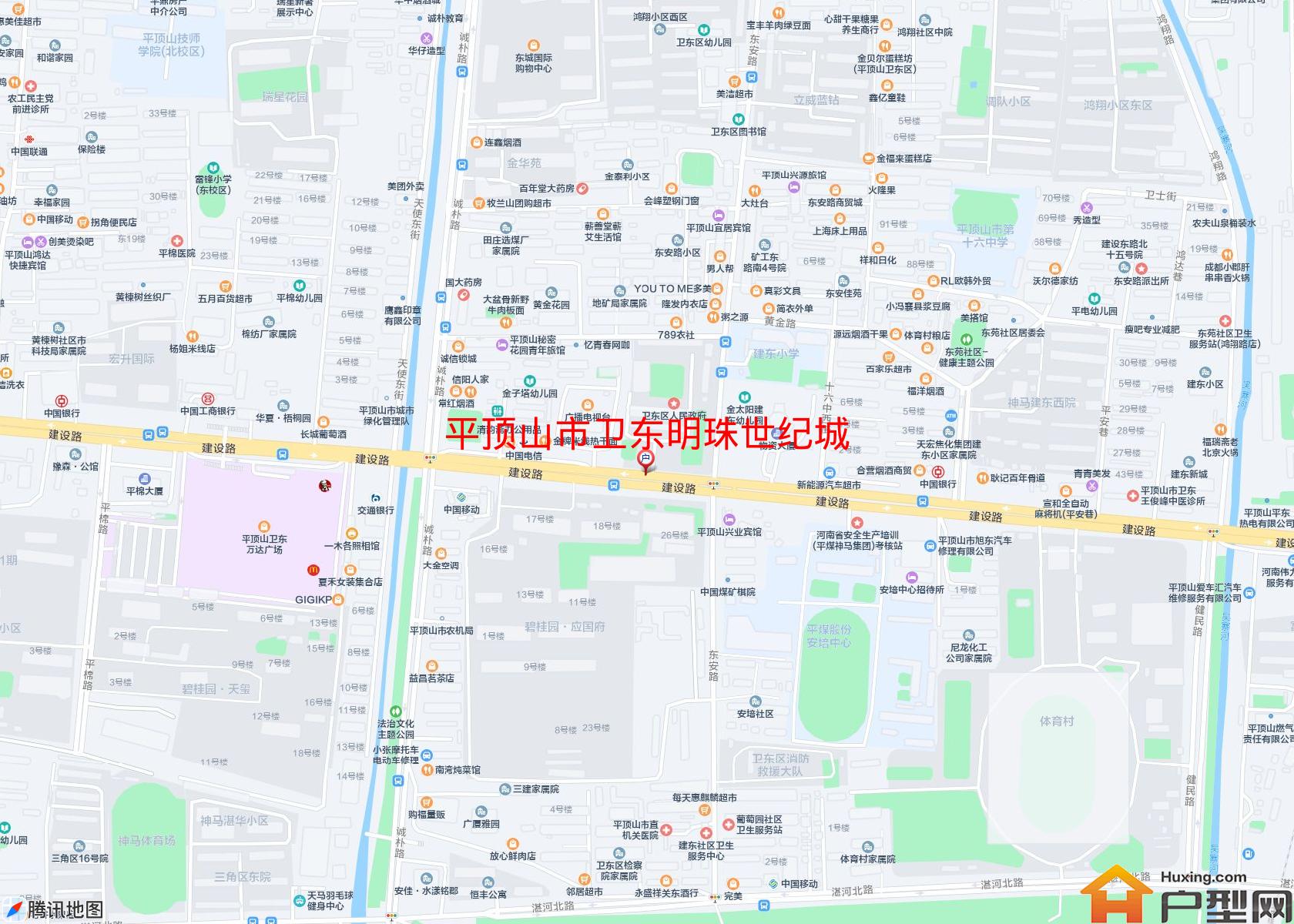 卫东明珠世纪城小区 - 户型网