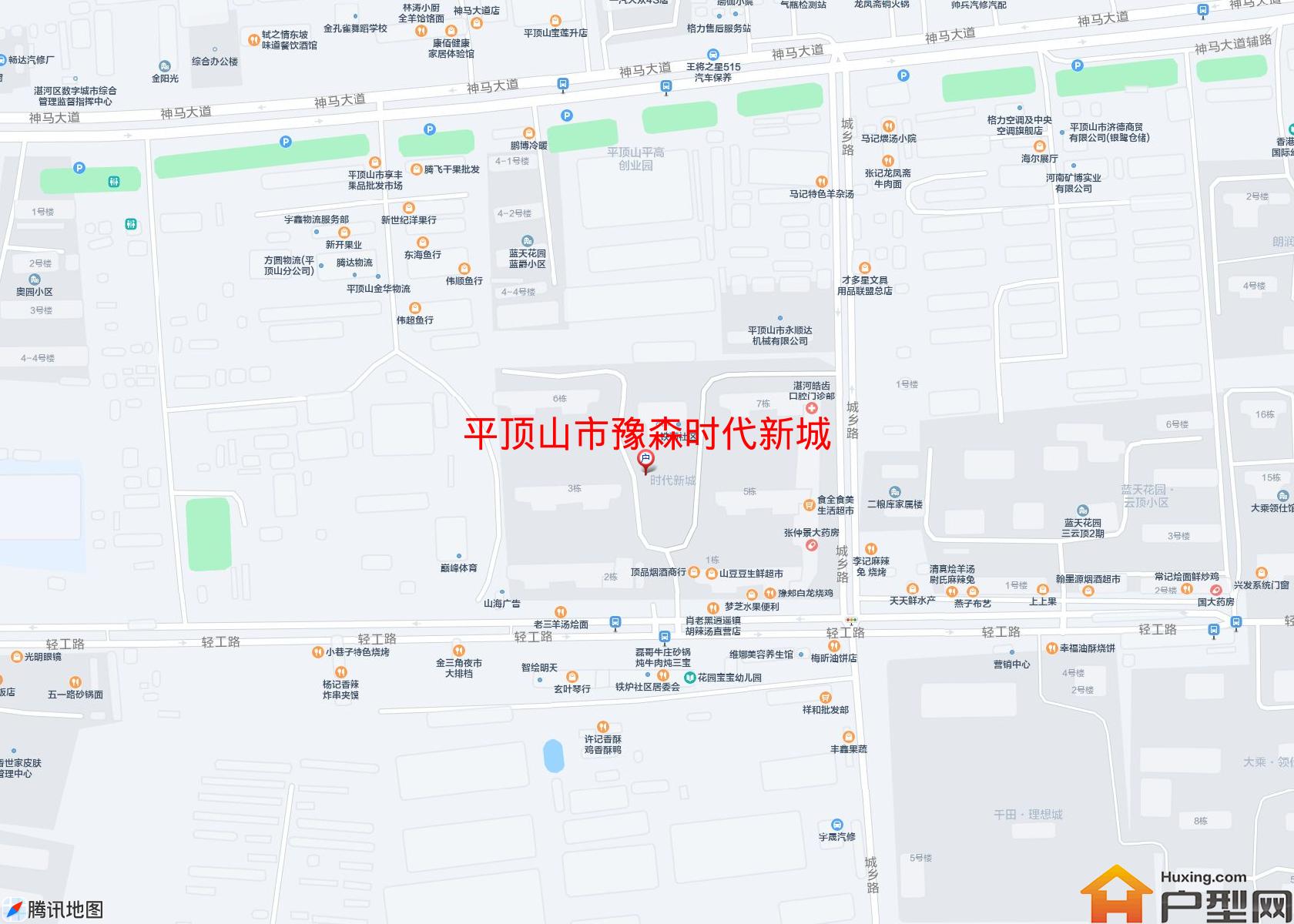 豫森时代新城小区 - 户型网