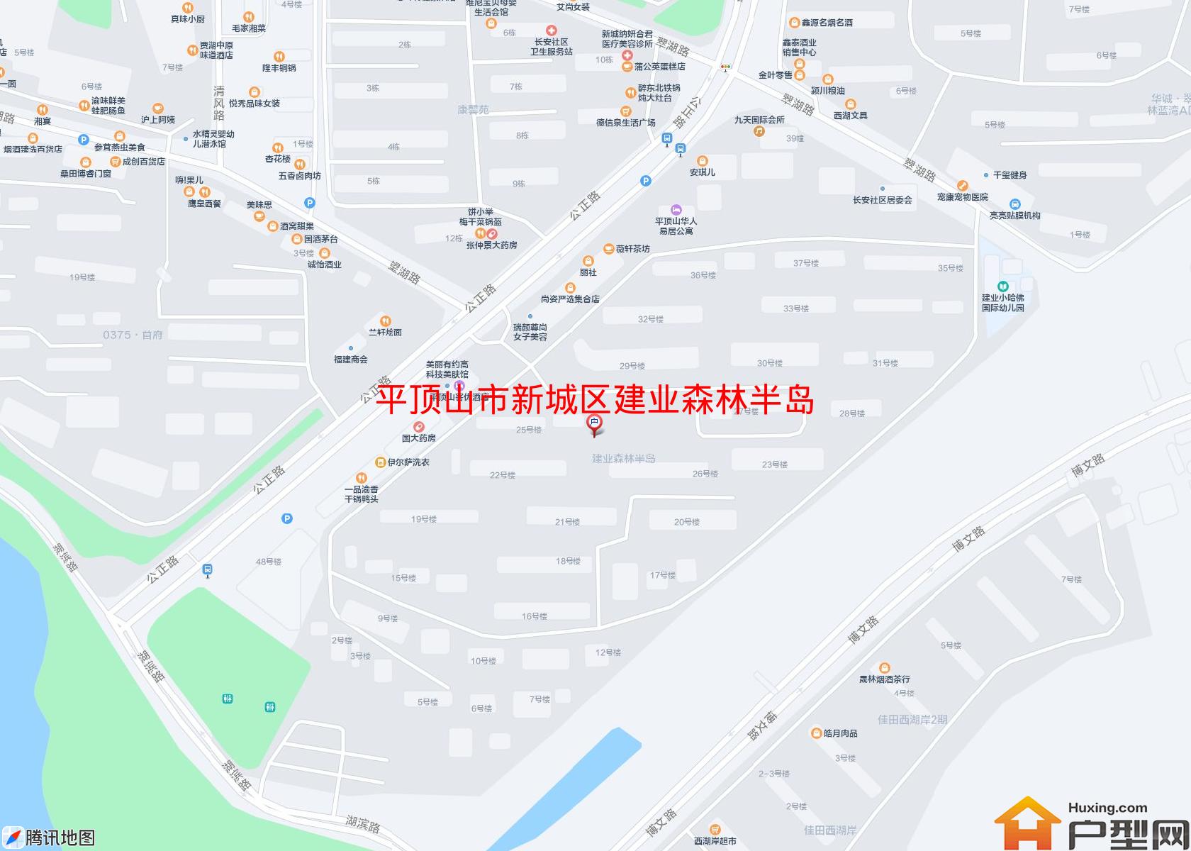 新城区建业森林半岛小区 - 户型网