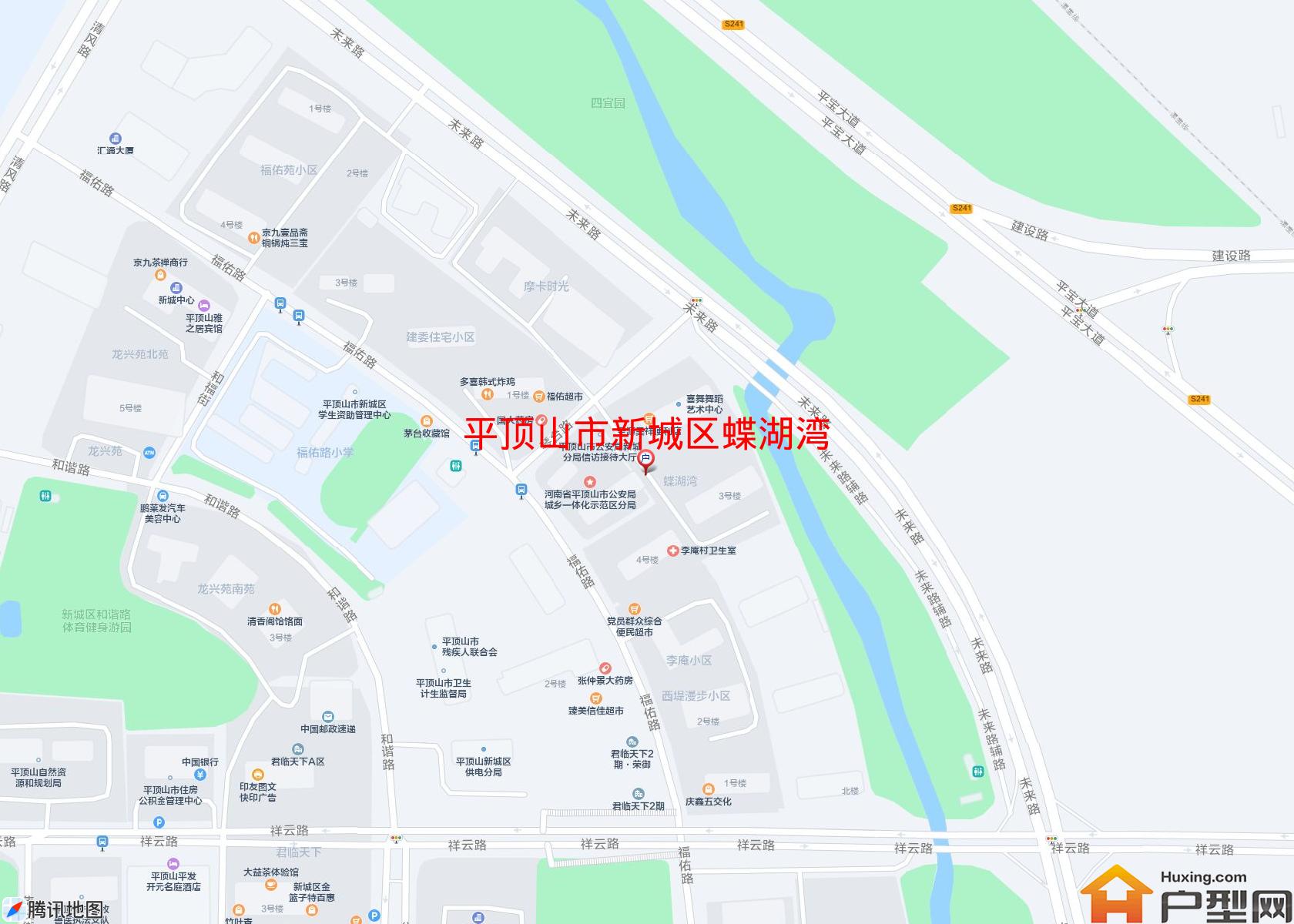新城区蝶湖湾小区 - 户型网