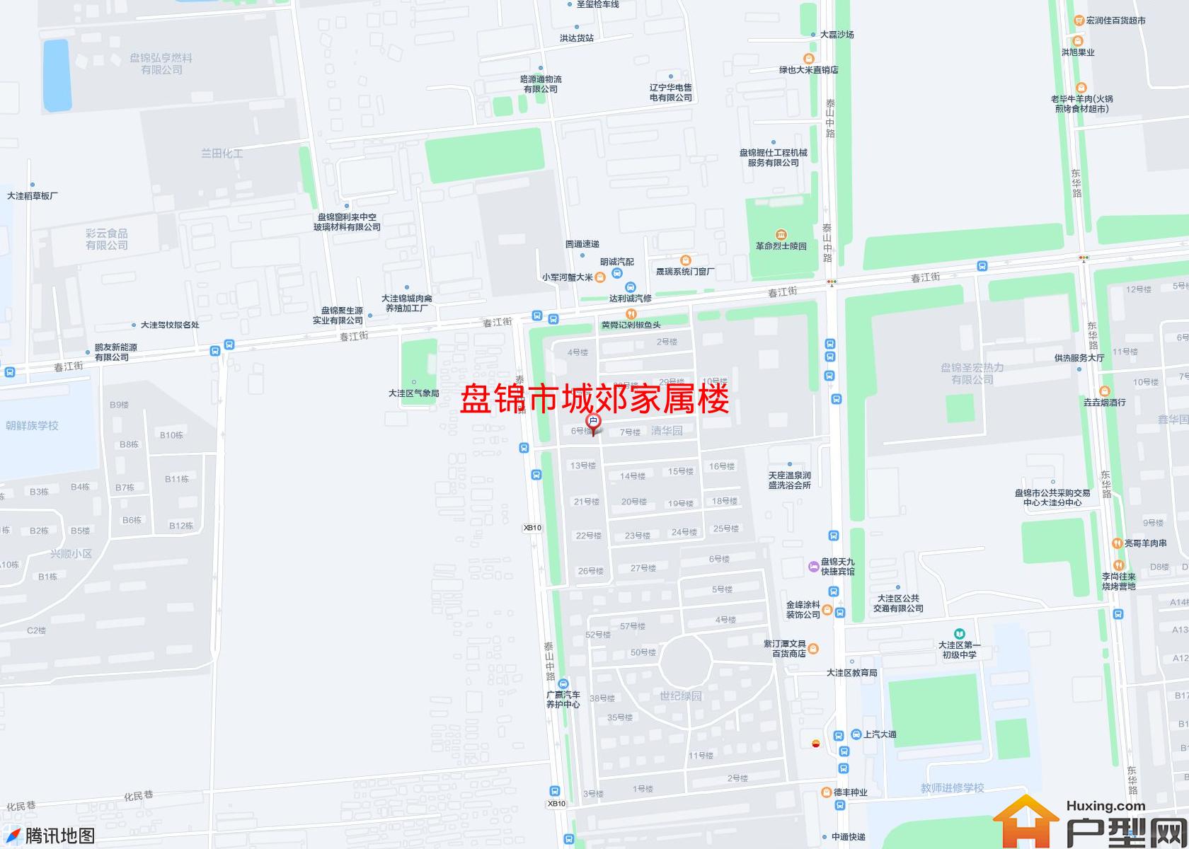 城郊家属楼小区 - 户型网
