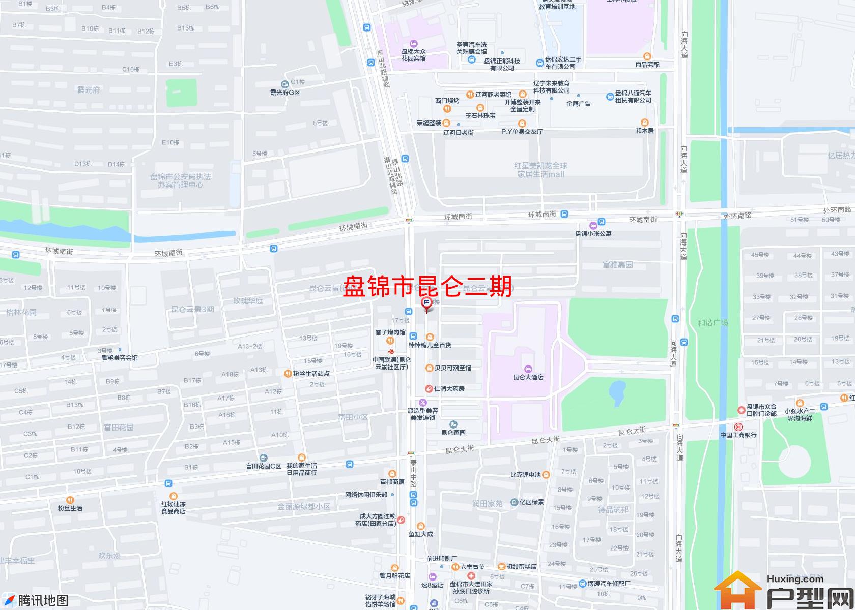 昆仑二期小区 - 户型网