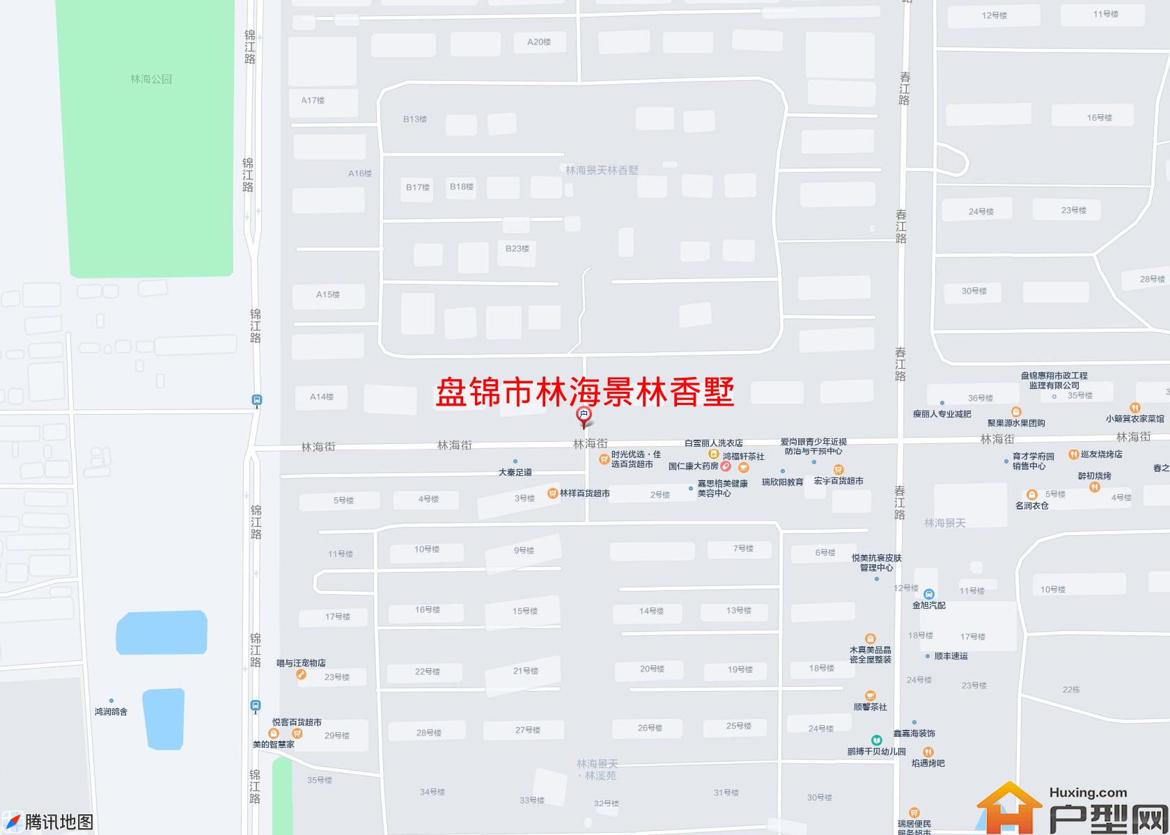 林海景林香墅小区 - 户型网