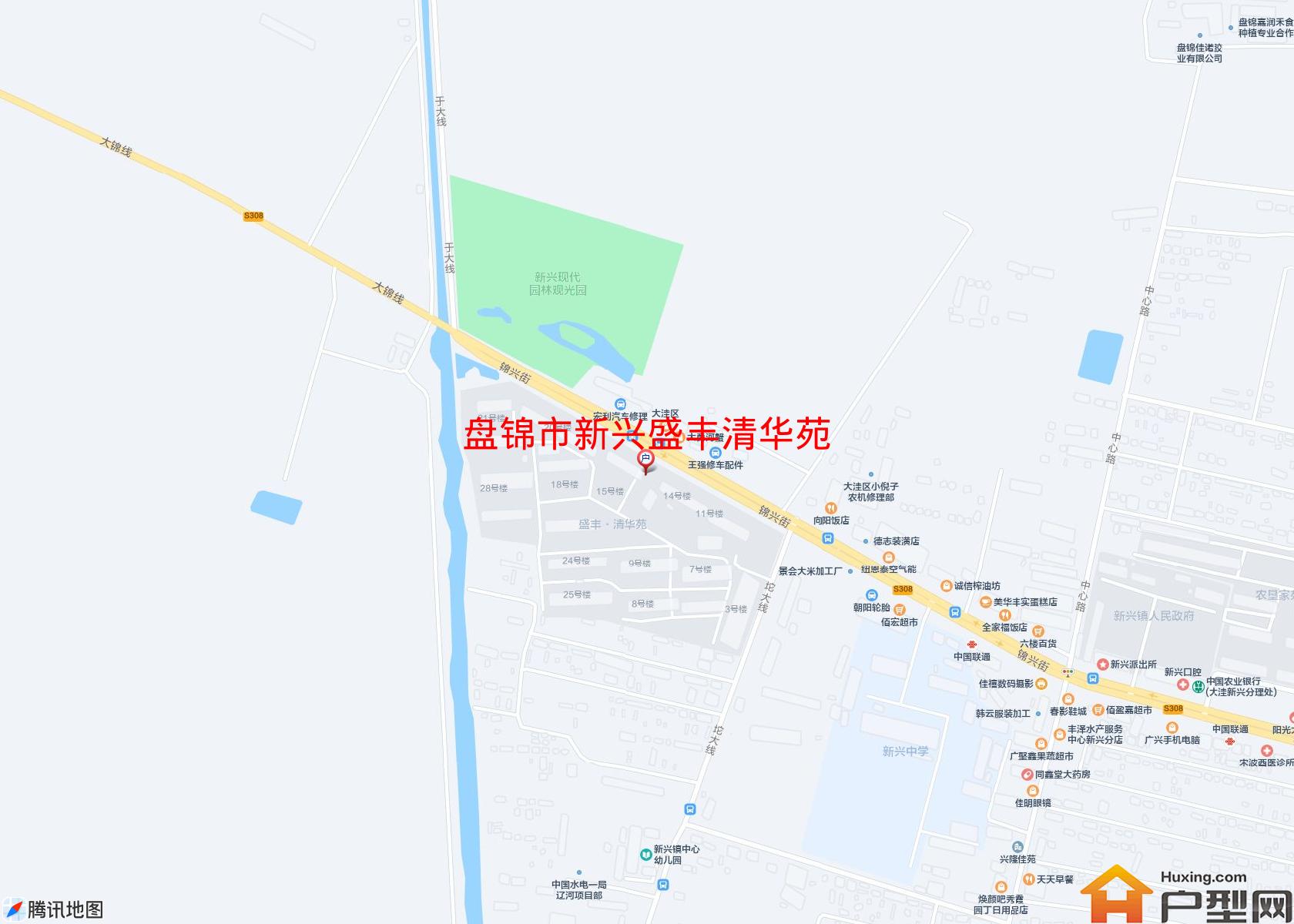 新兴盛丰清华苑小区 - 户型网
