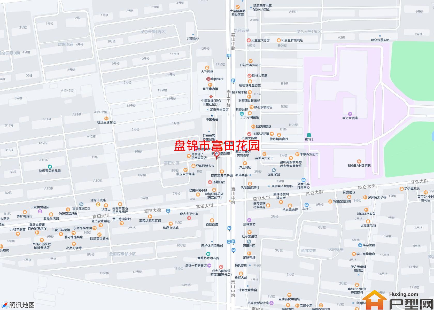 富田花园小区 - 户型网