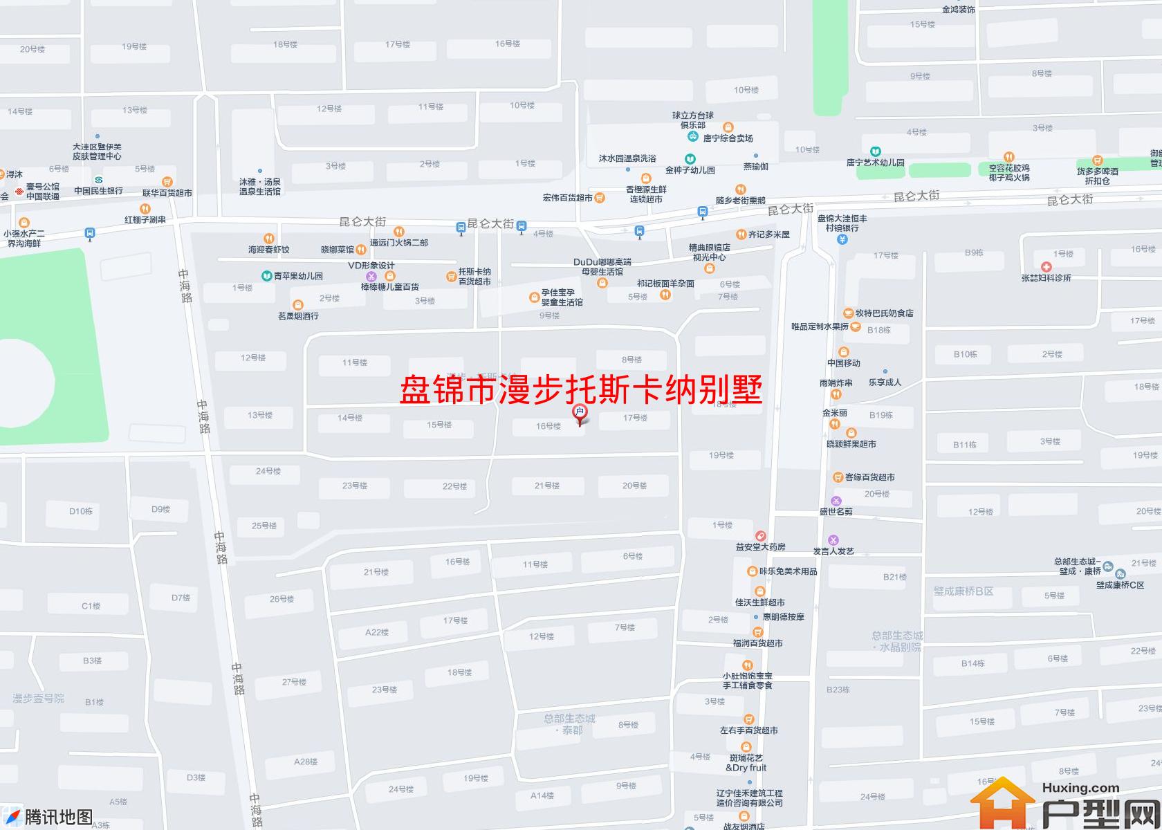 漫步托斯卡纳别墅小区 - 户型网