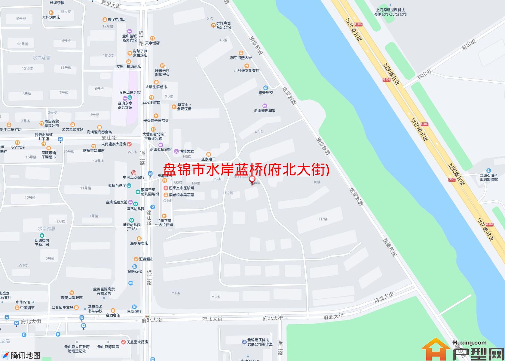 水岸蓝桥(府北大街)小区 - 户型网