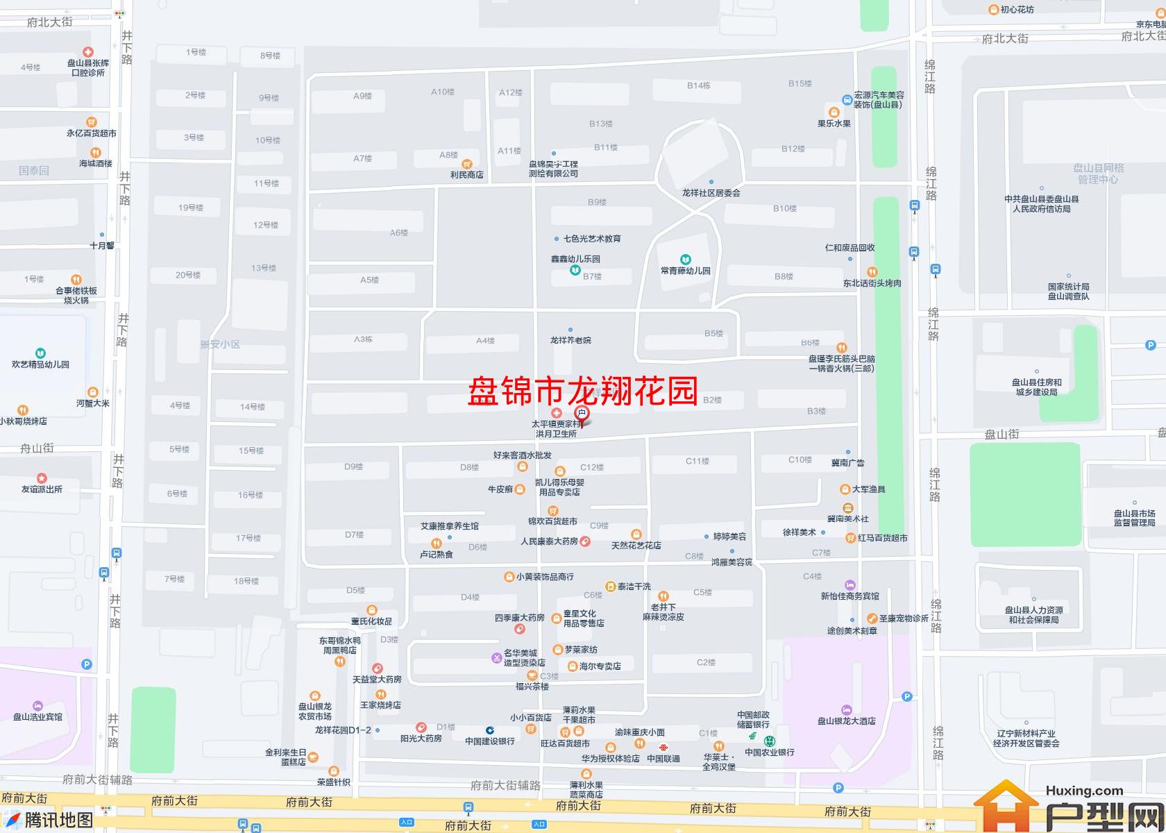龙翔花园小区 - 户型网
