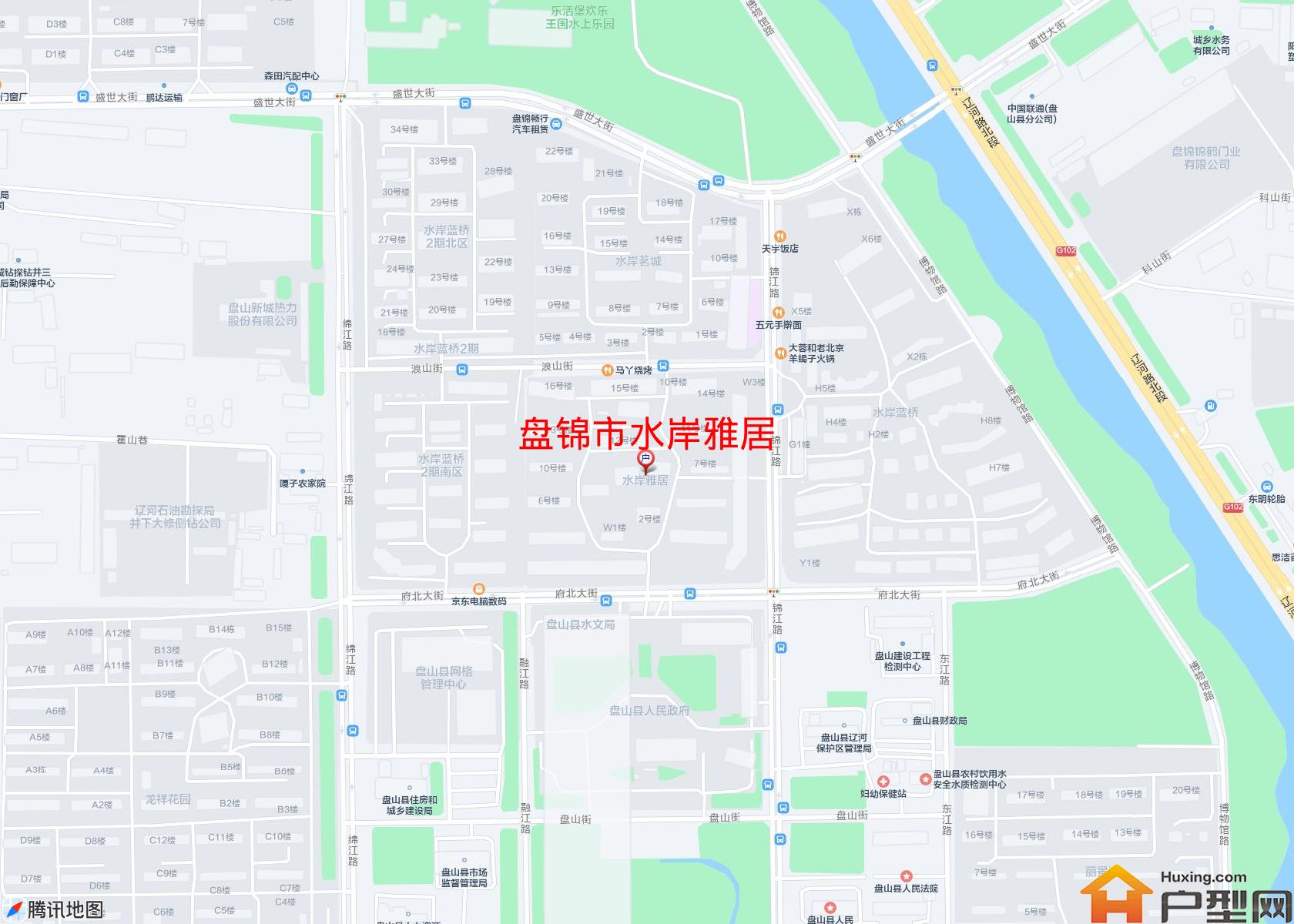 水岸雅居小区 - 户型网