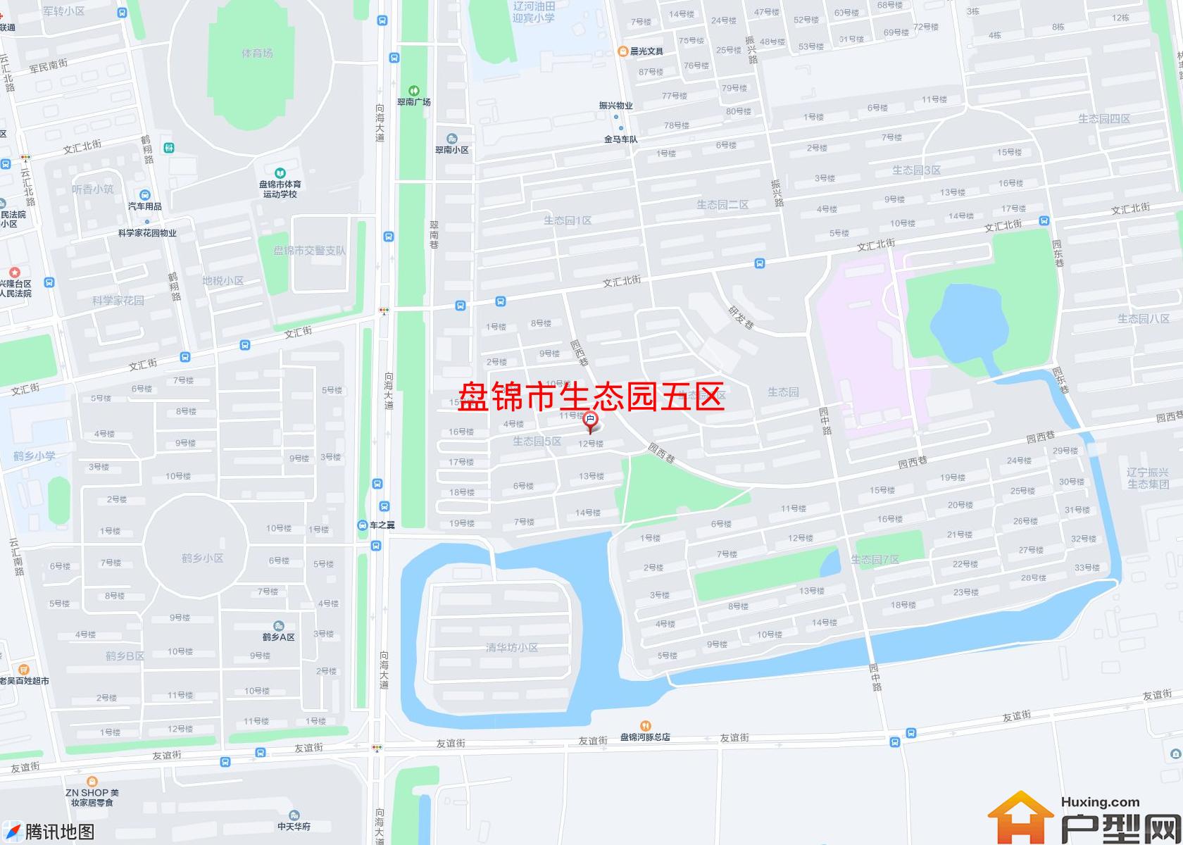 生态园五区小区 - 户型网