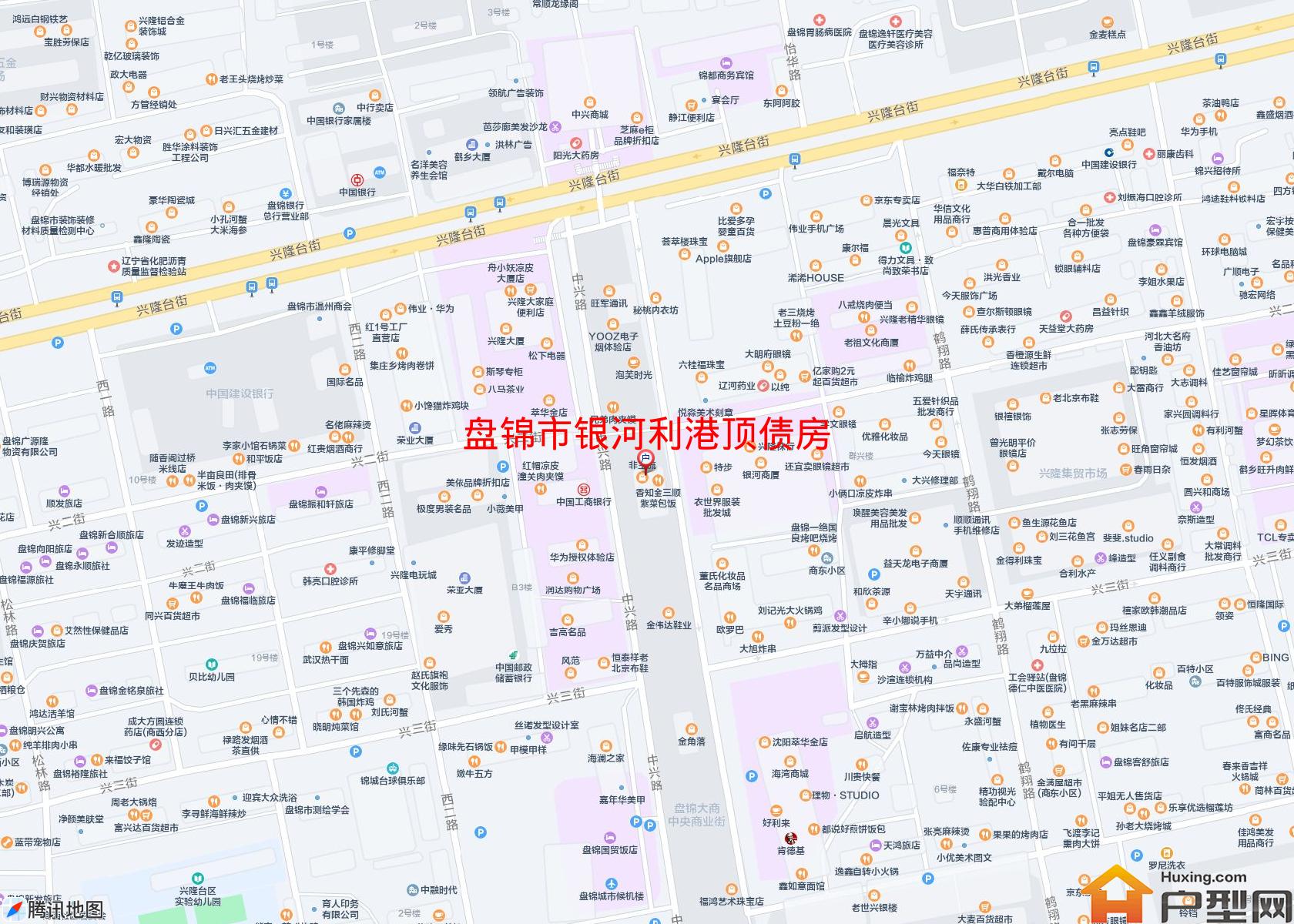 银河利港顶债房小区 - 户型网